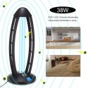38W 220V UVC+Ozone Germicidal Ultraviolet Dis-infection Lamp UV Light Timer for Dis-infect Bac-terial Kill Mites Deodorizer