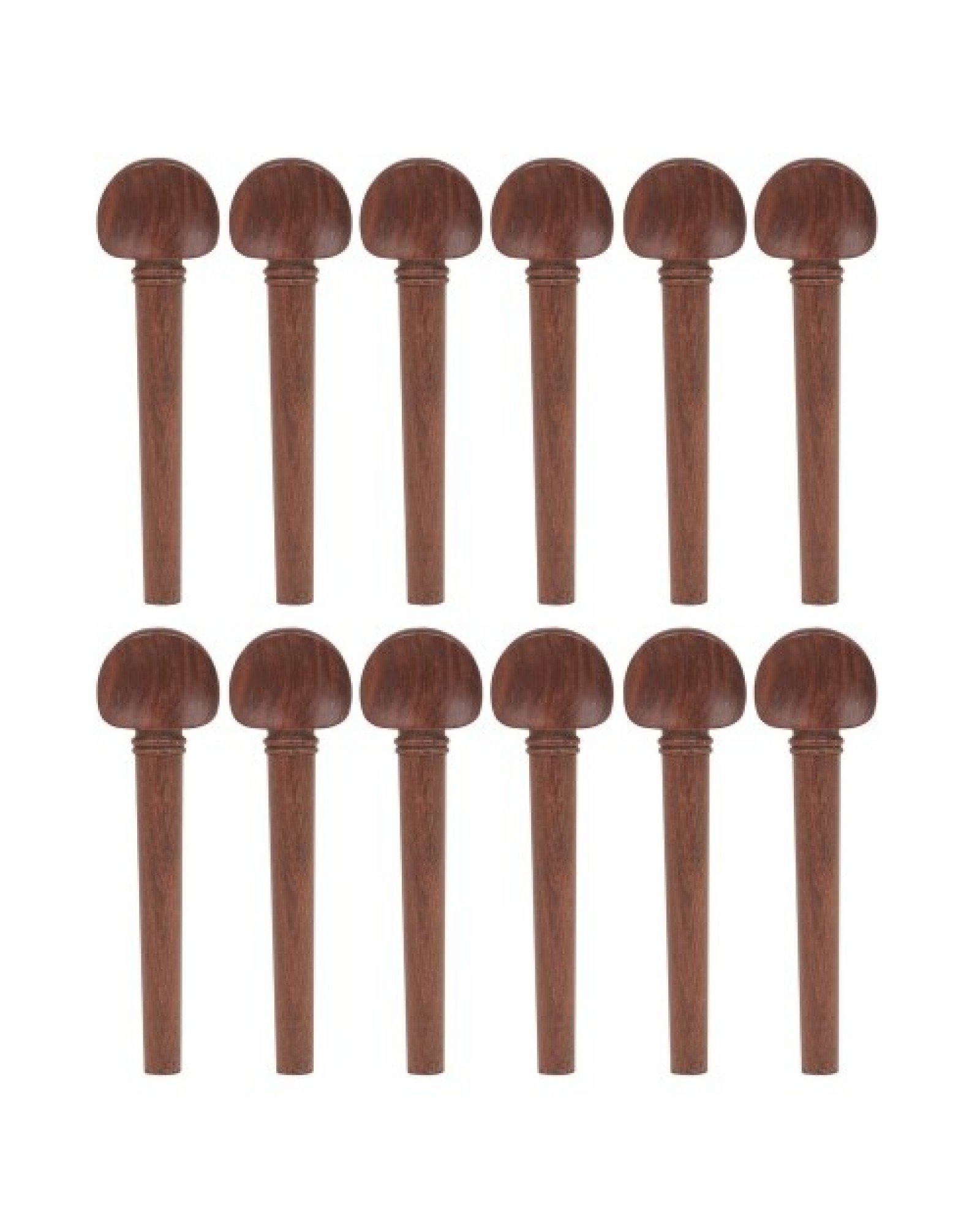OUD Pegs Mahogany Pegs with Persian Eye Pegs Set for Oud 12pcs