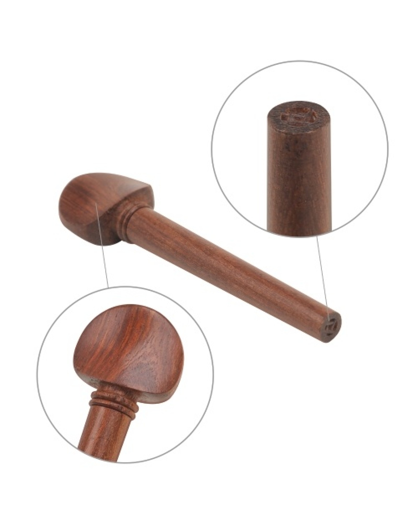 OUD Pegs Mahogany Pegs with Persian Eye Pegs Set for Oud 12pcs