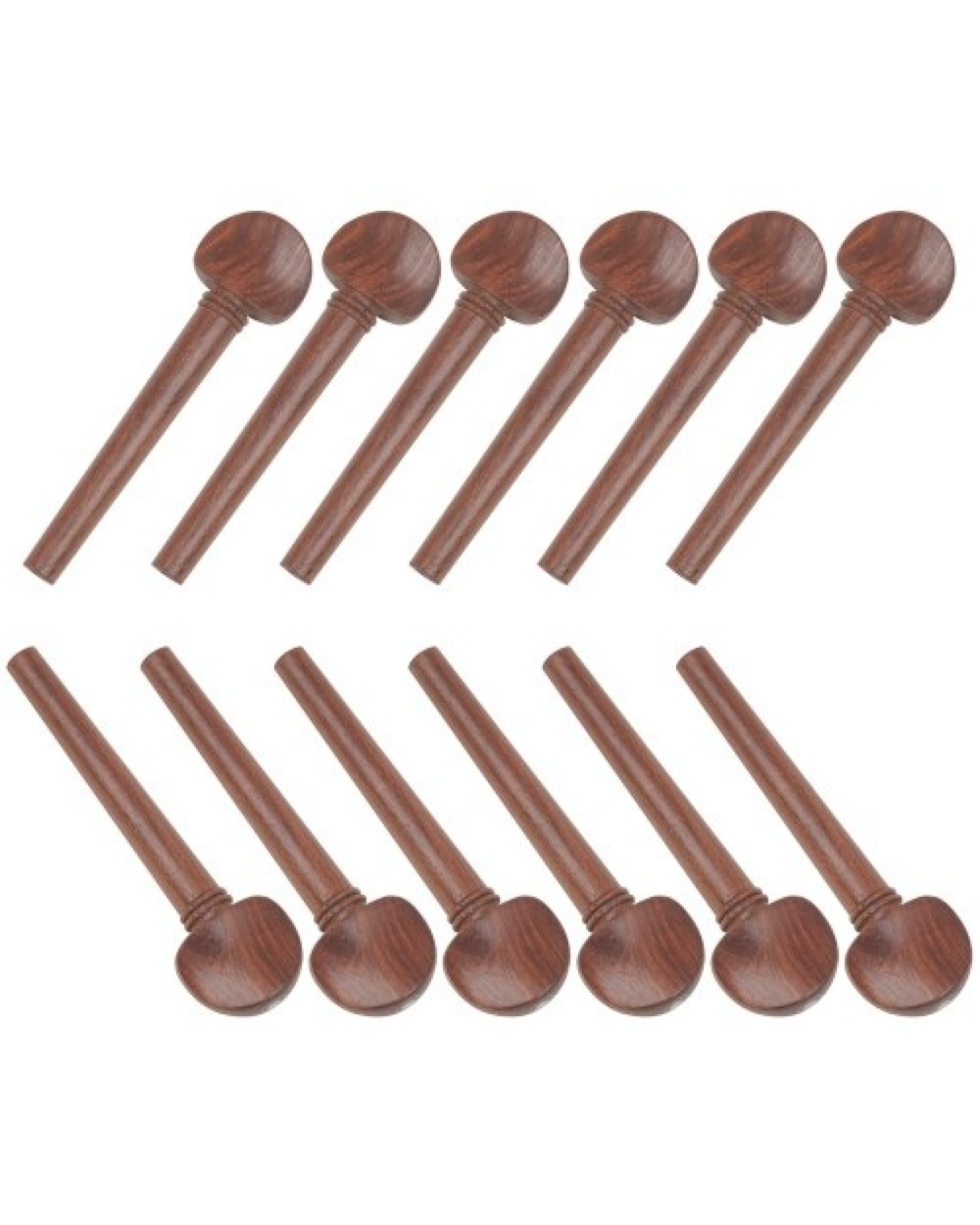 OUD Pegs Mahogany Pegs with Persian Eye Pegs Set for Oud 12pcs