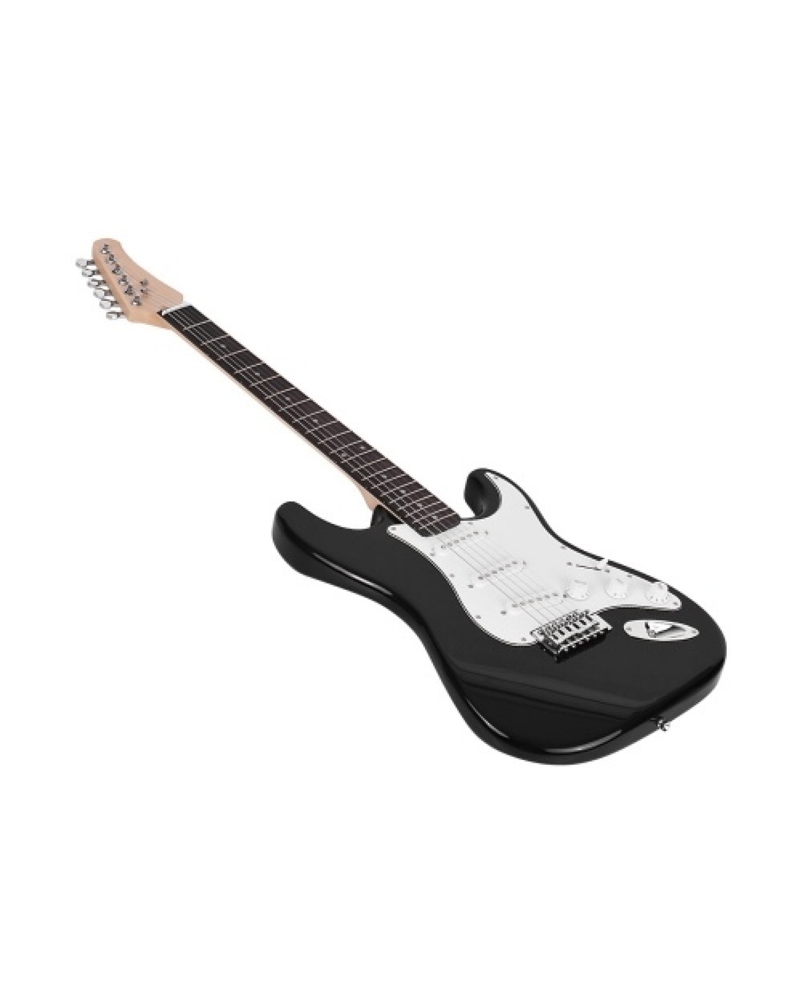 Electric Guitar Solid Wood Paulownia Body Maple Neck 21 Frets 6 String with Speaker Pitch Pipe Guitar Bag Strap Picks Right Hand