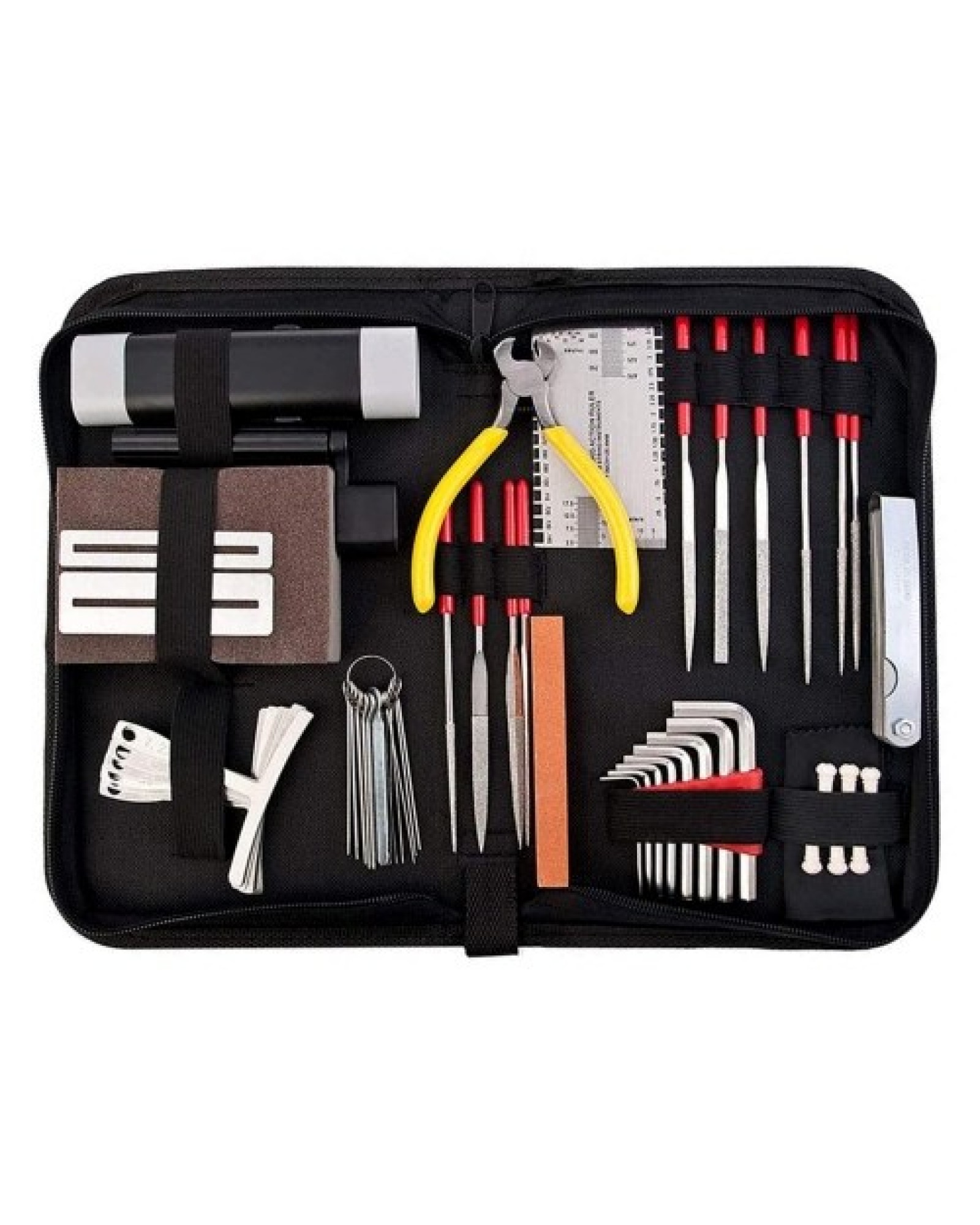 57 PCS Guitar Tool Kit with Carry Bag, Repair Maintenance Tools