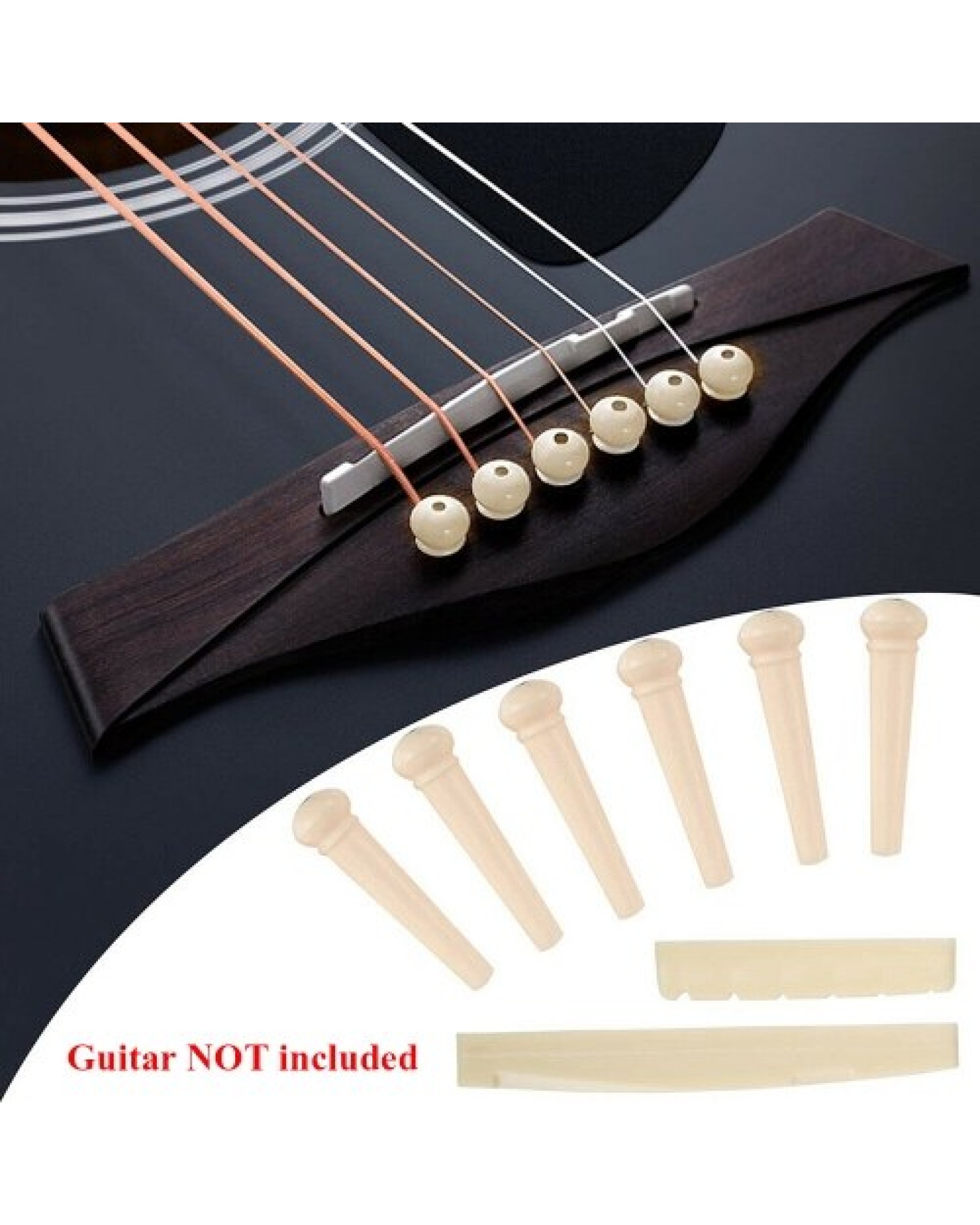 57 PCS Guitar Tool Kit with Carry Bag, Repair Maintenance Tools