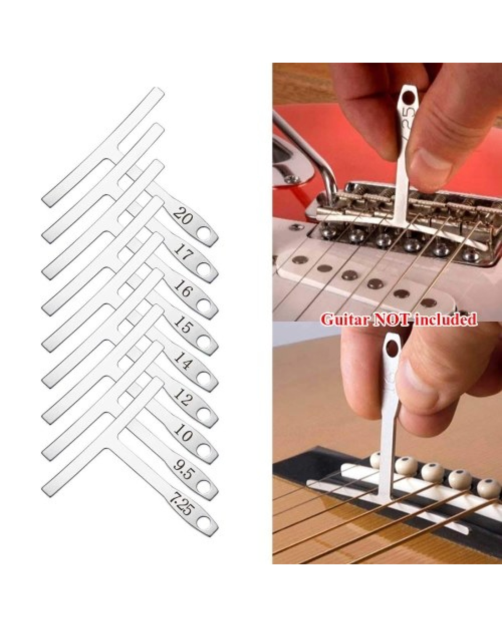 57 PCS Guitar Tool Kit with Carry Bag, Repair Maintenance Tools
