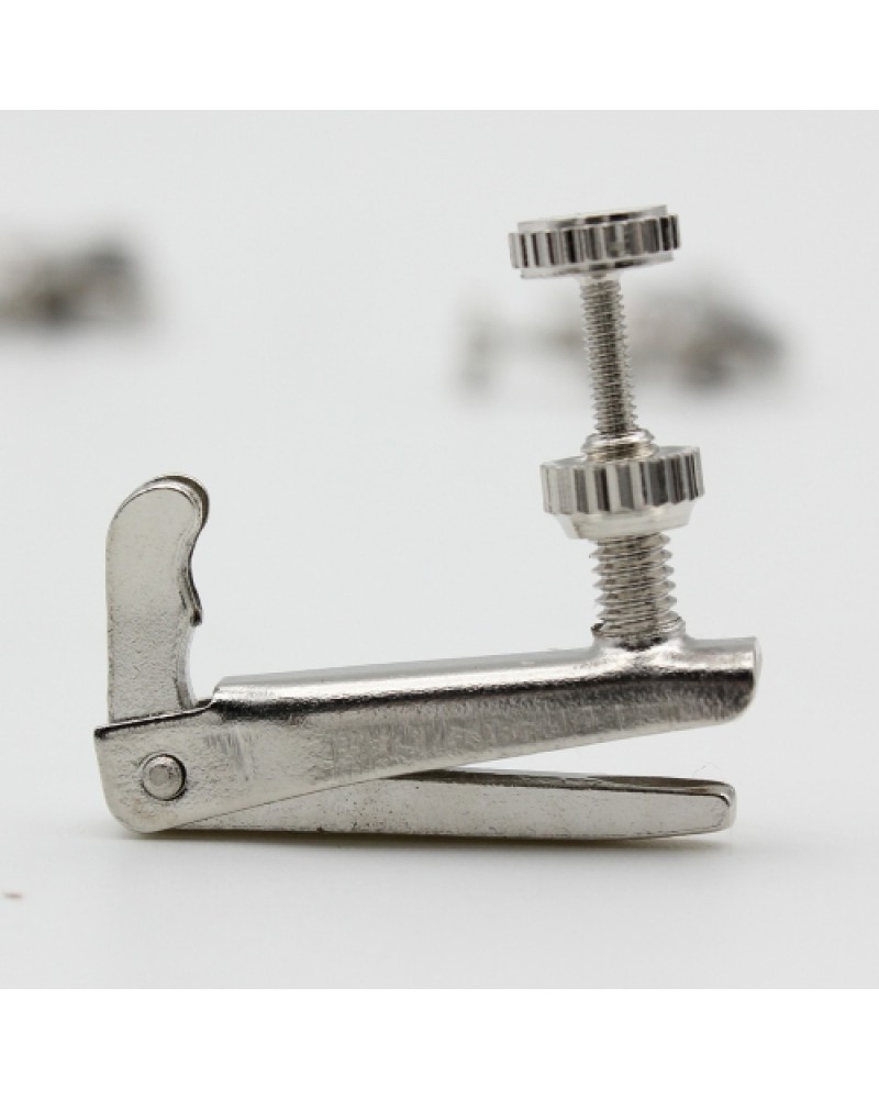 4pcs Violin Fine Tuner Adjuster Copper Nickel Alloy Silver for 3/4 4/4 Size Violin Accessories