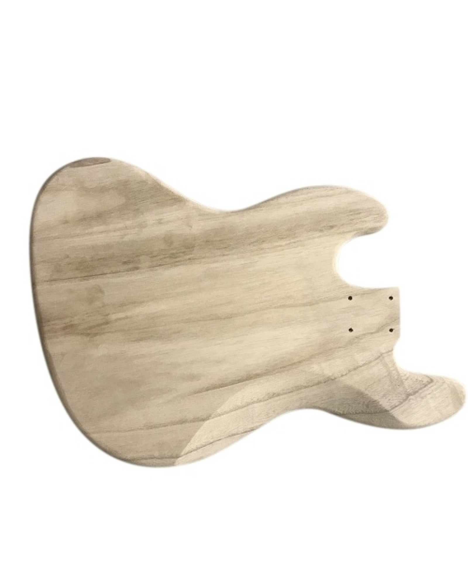 Polished Wood Type Electric Guitar Barrel DIY Electric Maple Guitar Barrel Body For JB Style Bass Guitar