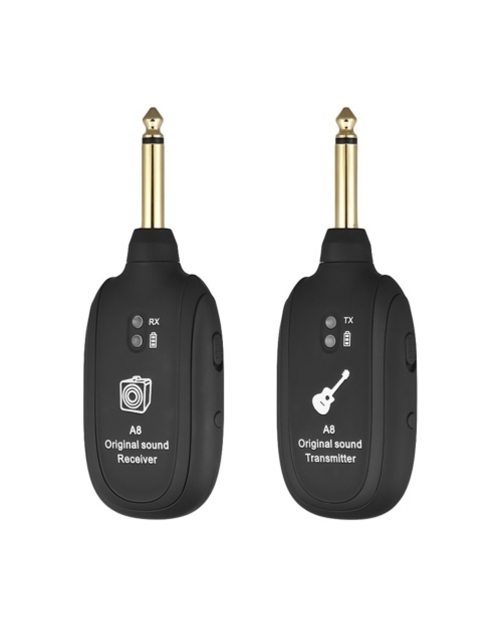 UHF Guitar Wireless System Transmitter Receiver