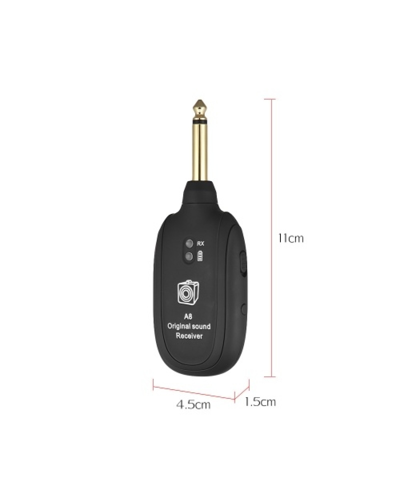 UHF Guitar Wireless System Transmitter Receiver