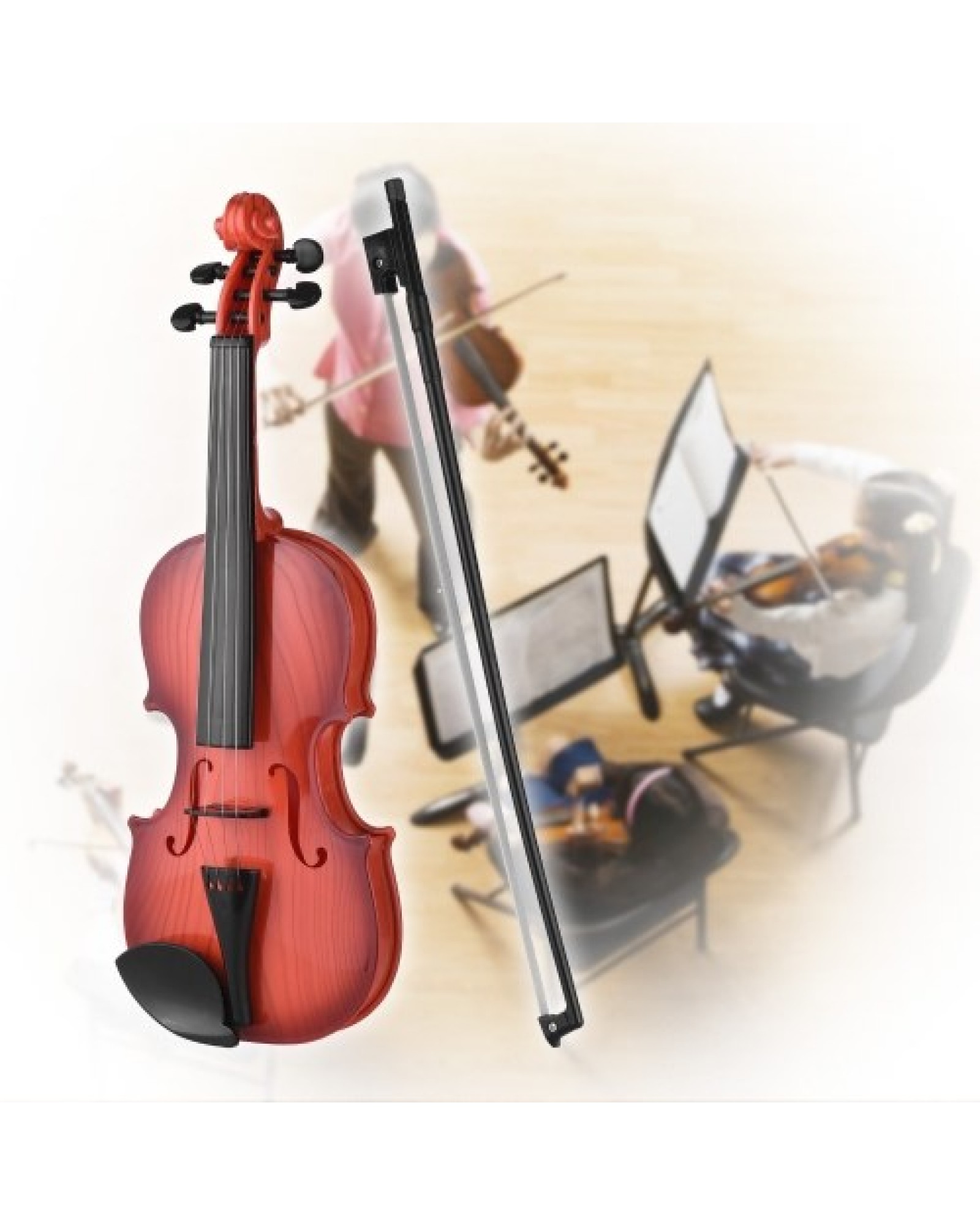 Kids Toy Violin Mini Electric Violin