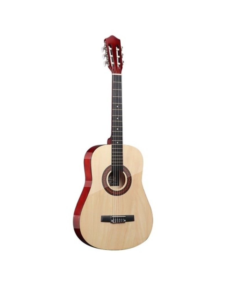 38-inch Classic Acoustic Guitar 6 Strings Wooden Guitar for Students Beginners