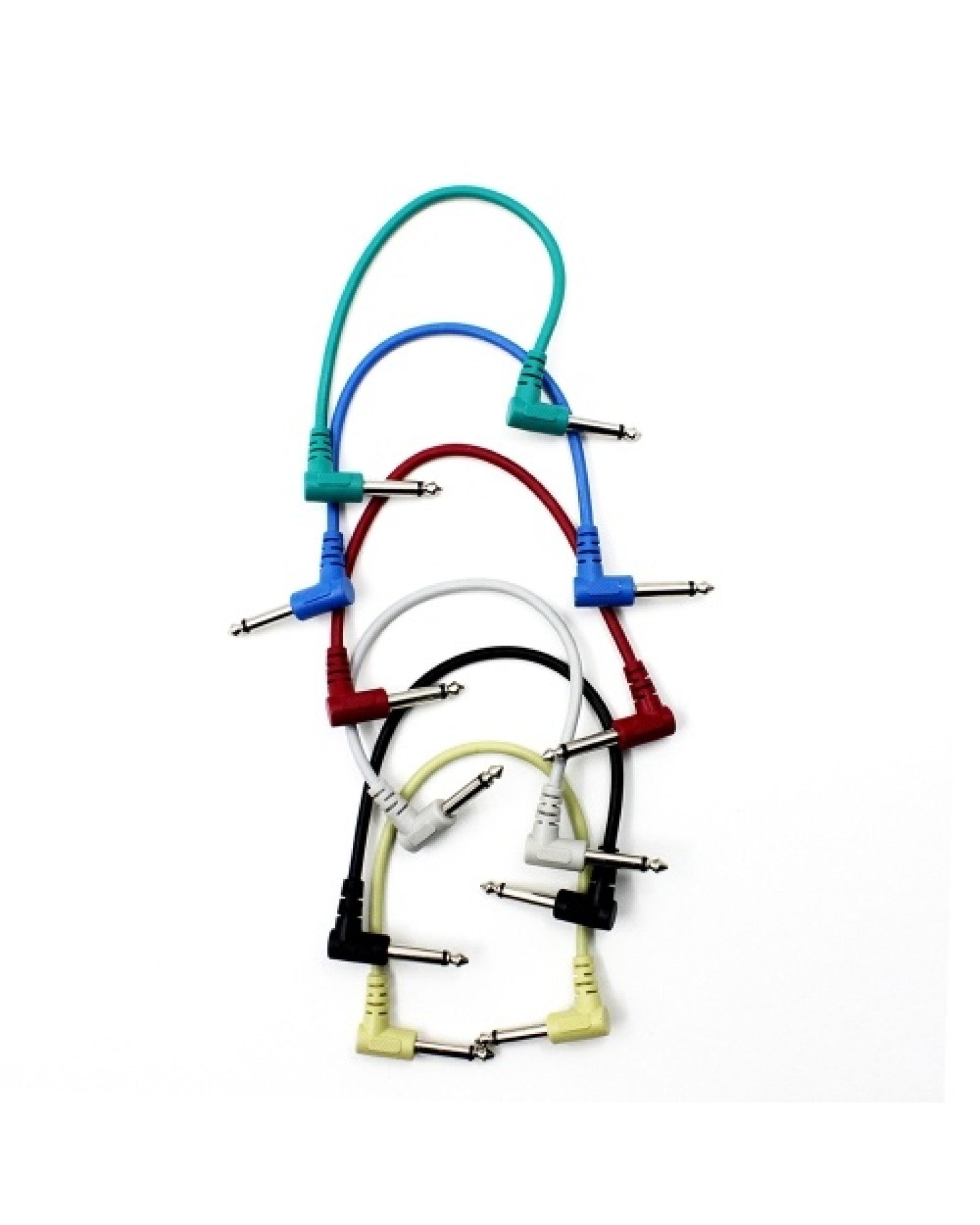 Colorful Guitar Effect Pedal Cables Instrument Audio Leads Patch Cord