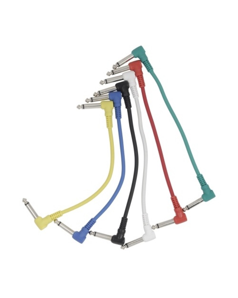 Colorful Guitar Effect Pedal Cables Instrument Audio Leads Patch Cord