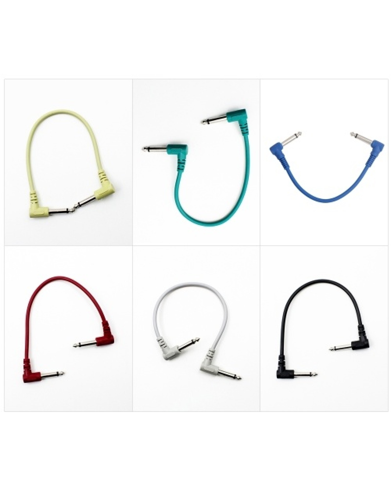 Colorful Guitar Effect Pedal Cables Instrument Audio Leads Patch Cord