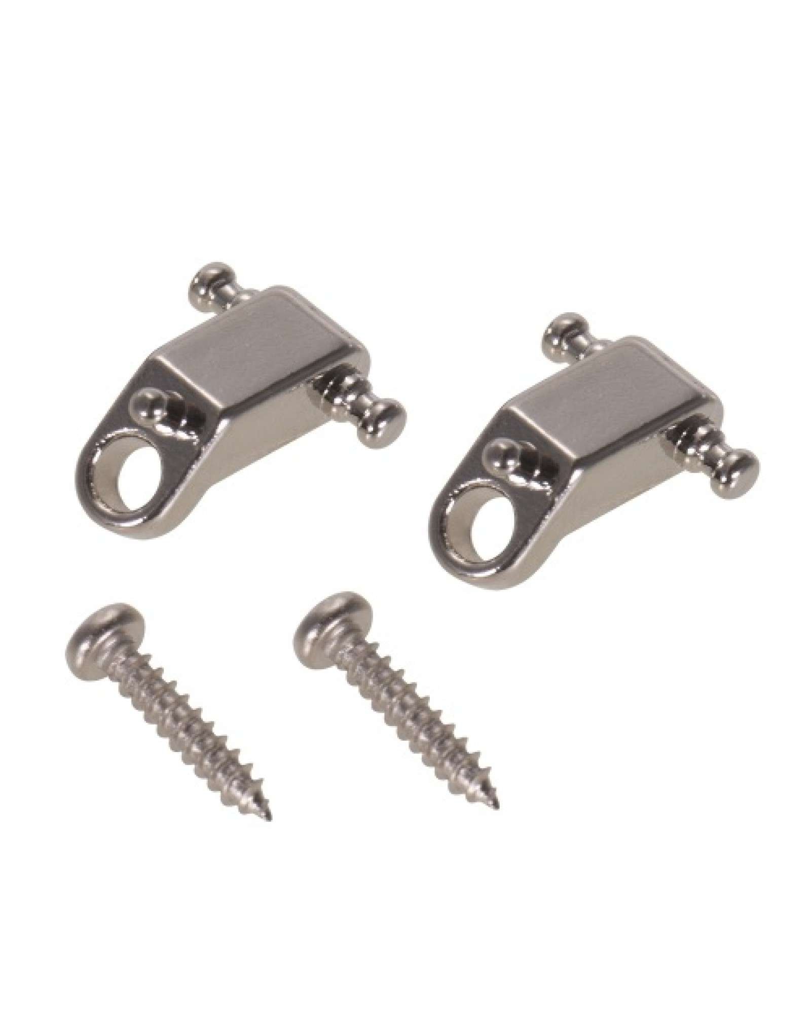 2pcs Electric Guitar String Roller Retainer Guide Guitar Replacement Parts Accessories with Mounting Screws