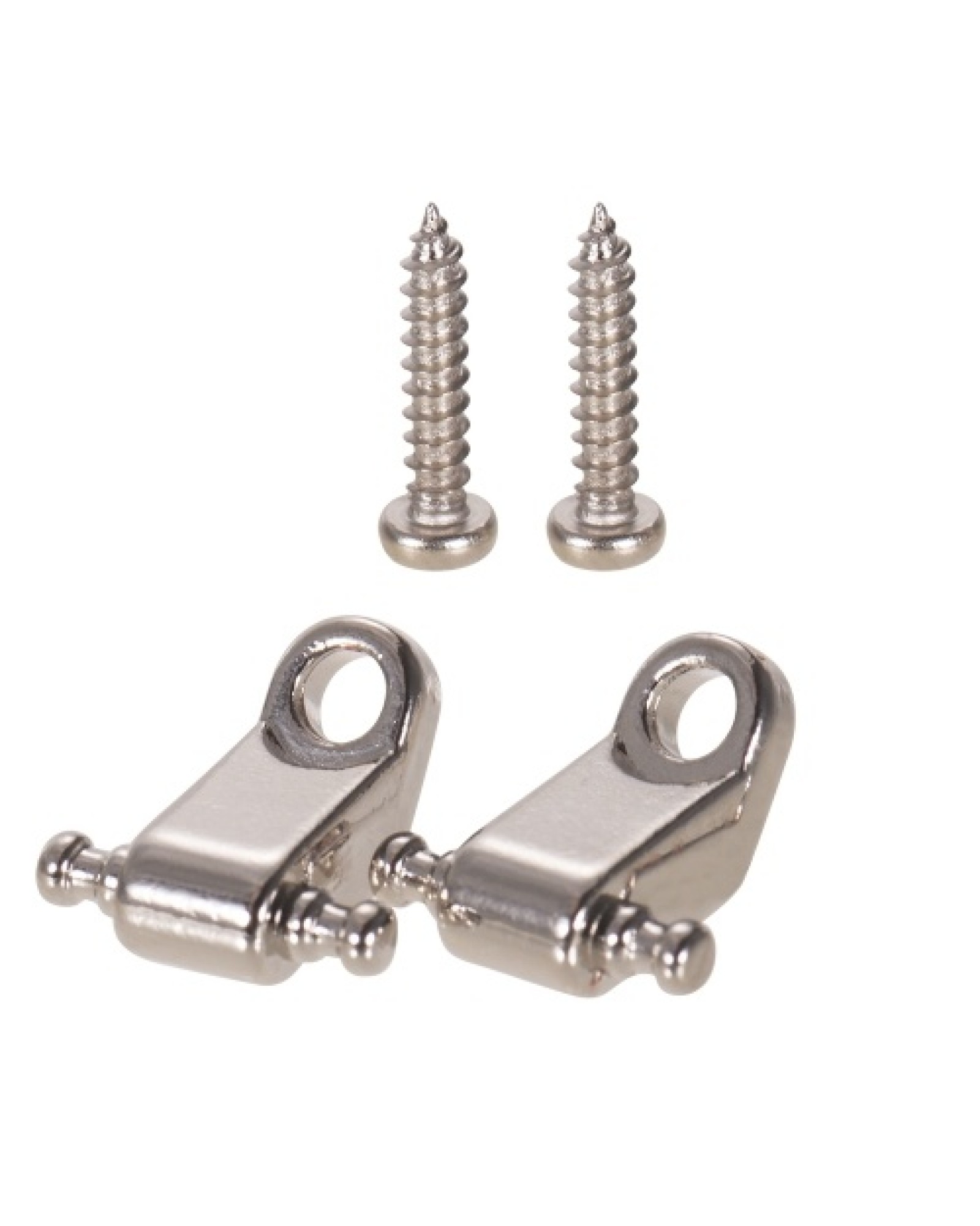 2pcs Electric Guitar String Roller Retainer Guide Guitar Replacement Parts Accessories with Mounting Screws