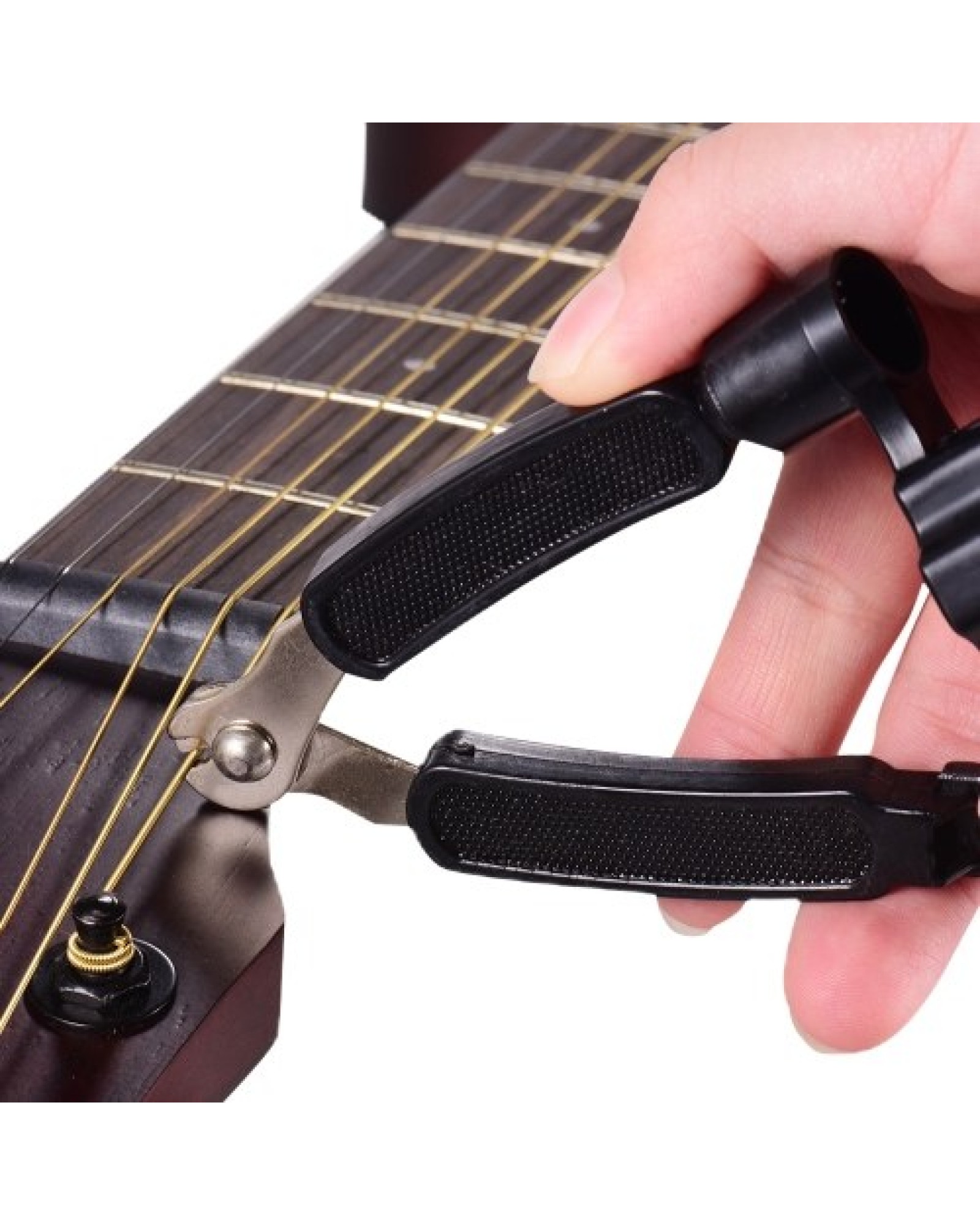3 in 1 Versatile Guitar Winder String Cutter Pin Puller for Acoustic Electric Guitars Bass Mandolins Strings Change and Maintena