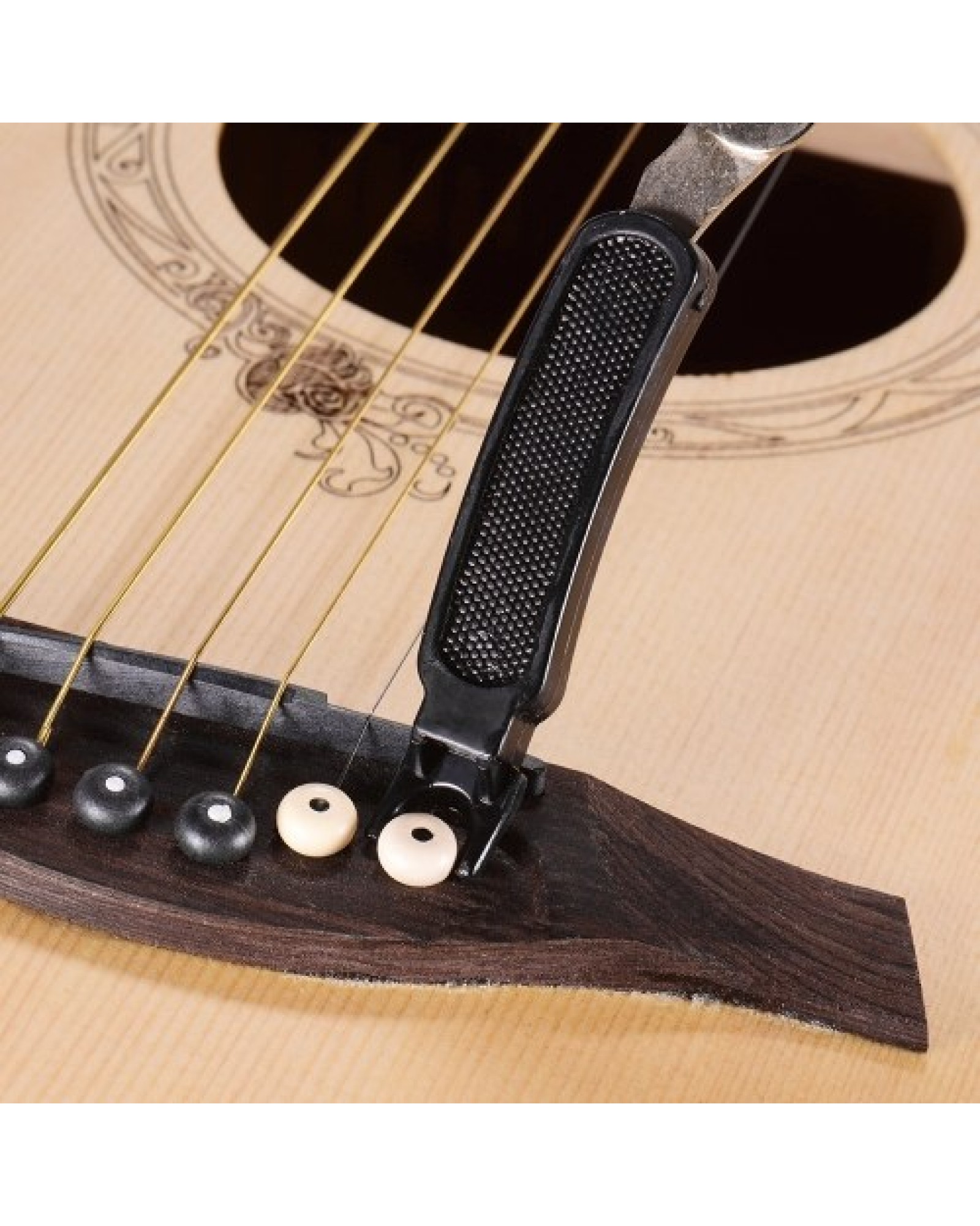3 in 1 Versatile Guitar Winder String Cutter Pin Puller for Acoustic Electric Guitars Bass Mandolins Strings Change and Maintena