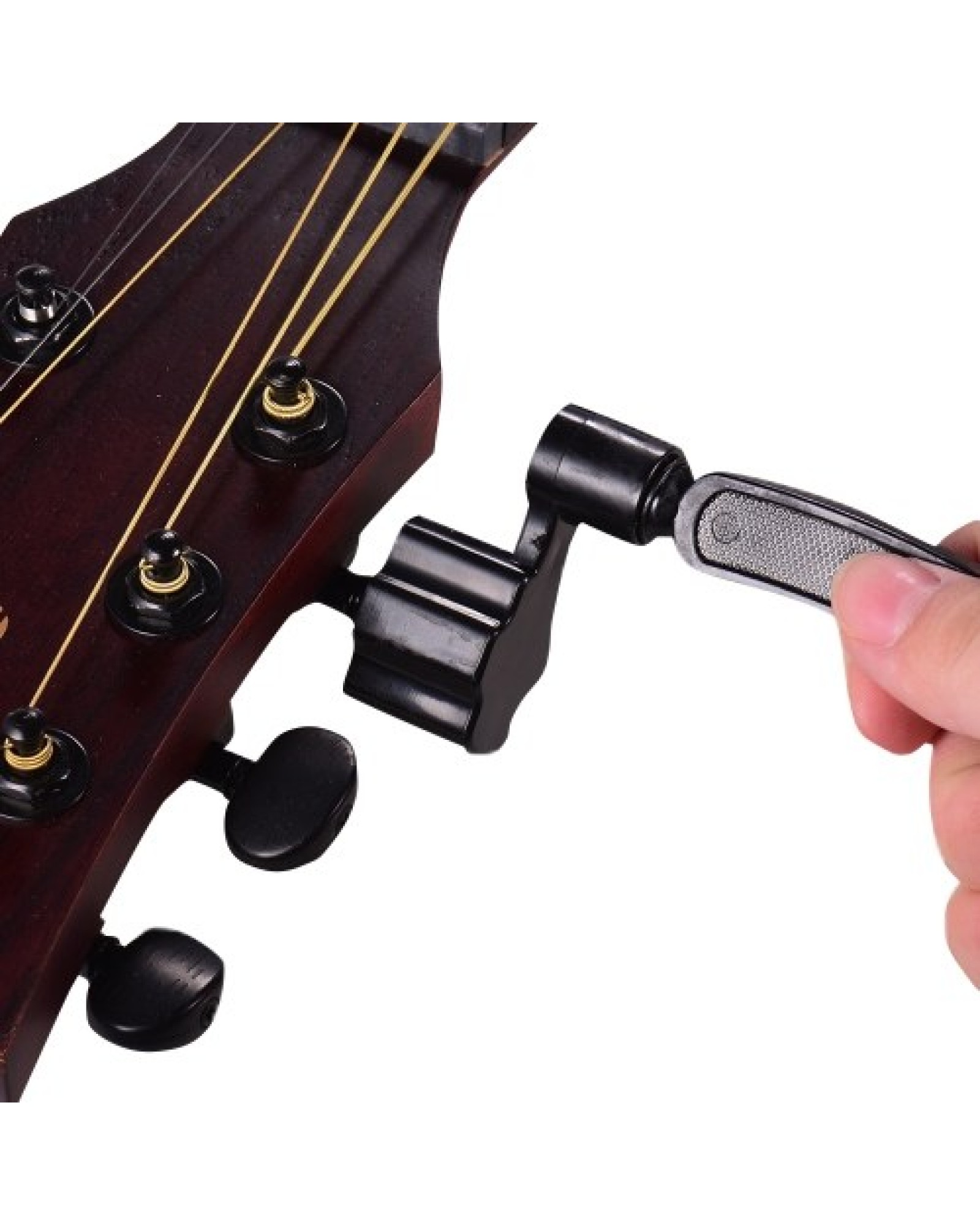 3 in 1 Versatile Guitar Winder String Cutter Pin Puller for Acoustic Electric Guitars Bass Mandolins Strings Change and Maintena