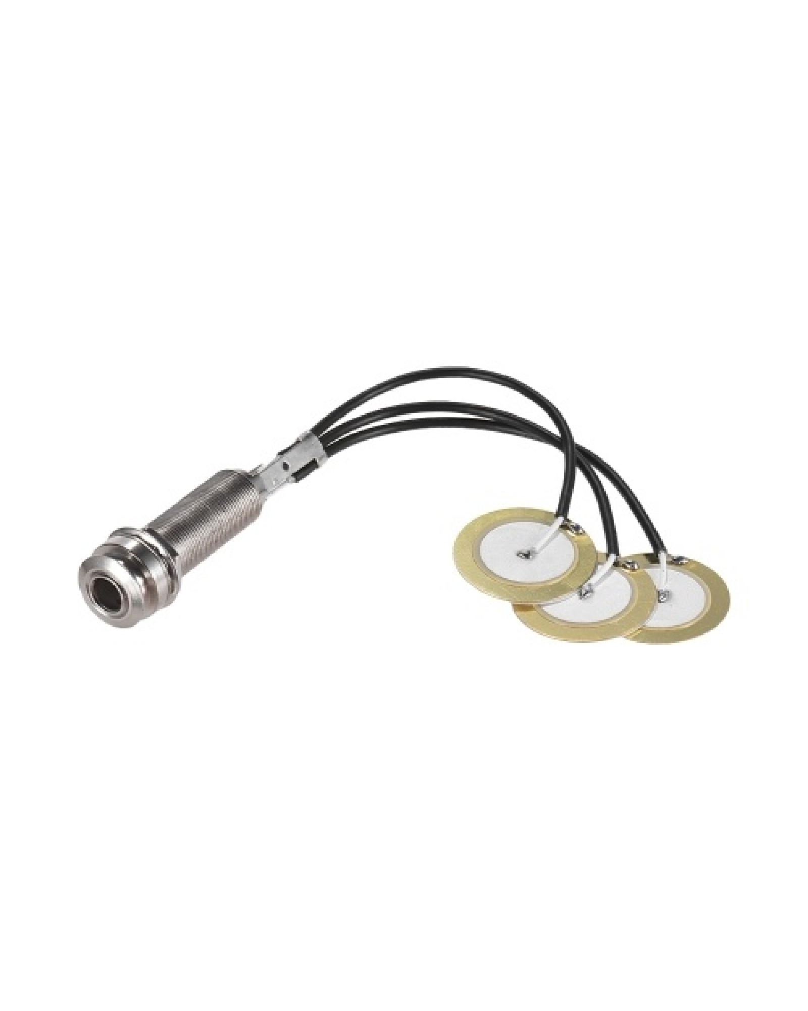 Kalimba Pickup 3 Transducer Pickup System Self-adhesive Thumb Piano Mbira Mono Piezo Pickup with Buzzer