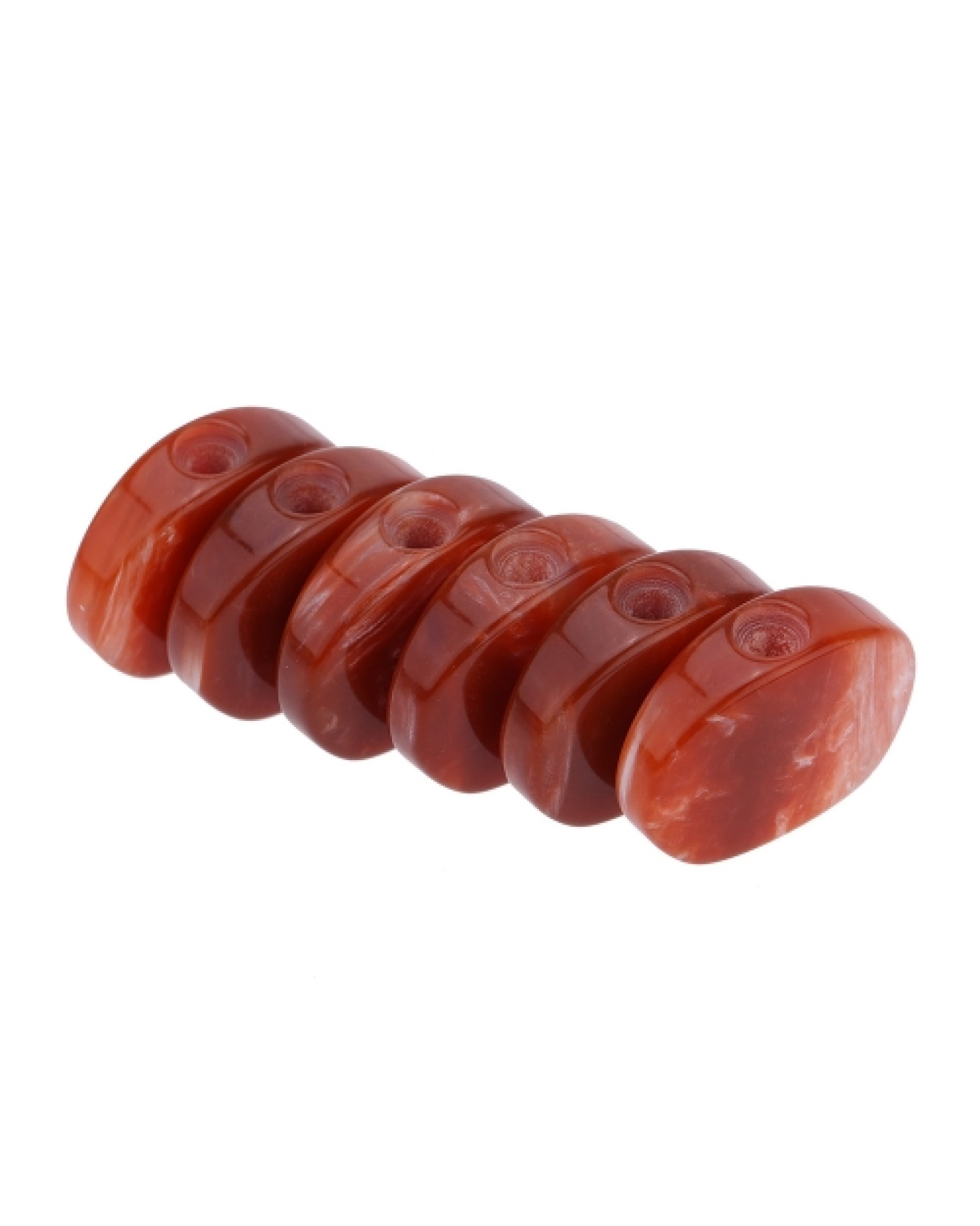Oval Acrylic Pearliod Buttons Machine Tuner Knobs Guitar Parts for Guitar Tuning Pegs Dark Red (6pcs)