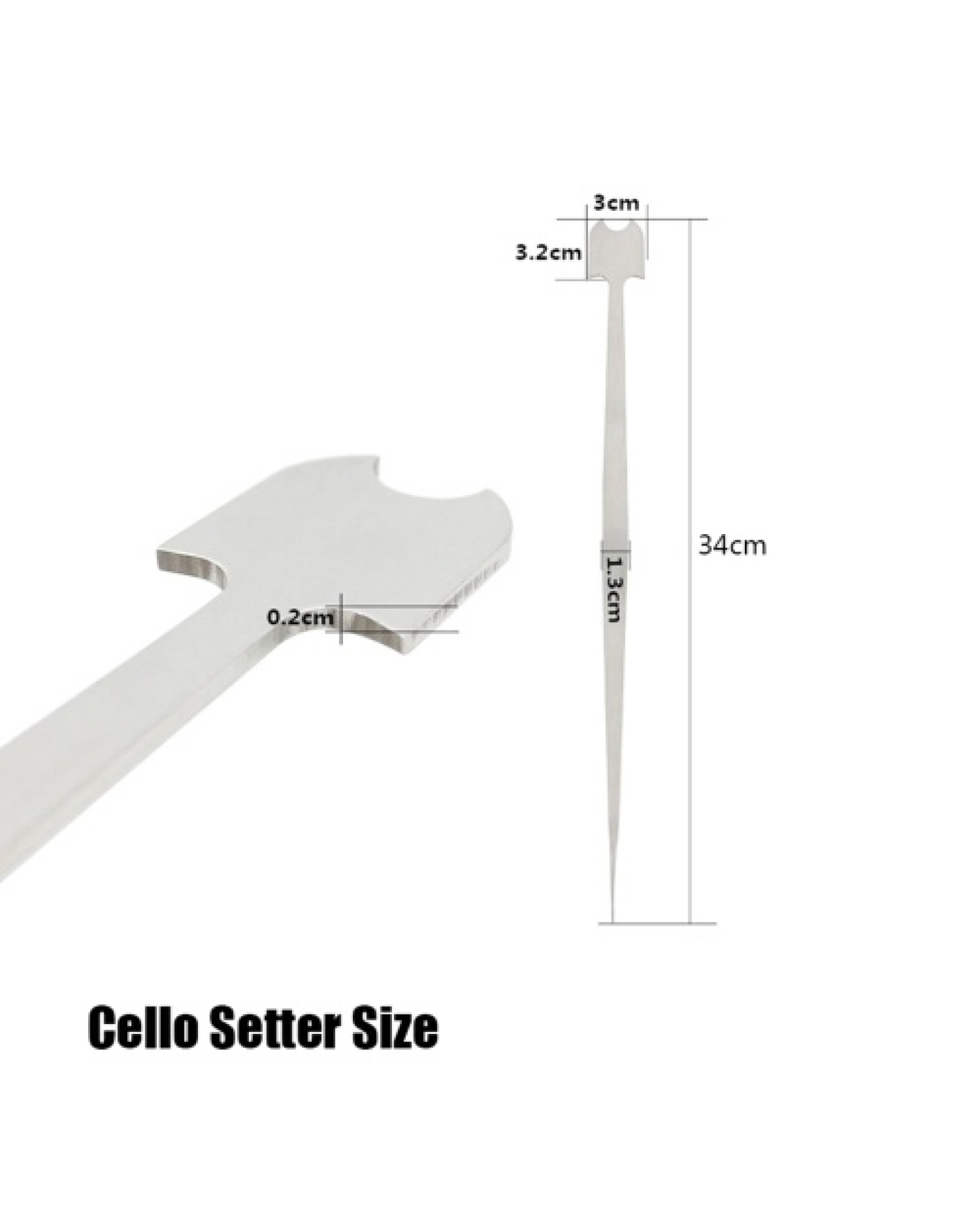 Cello S Style Setter Sound Post Cello Column Hook Instrument Tool Portable