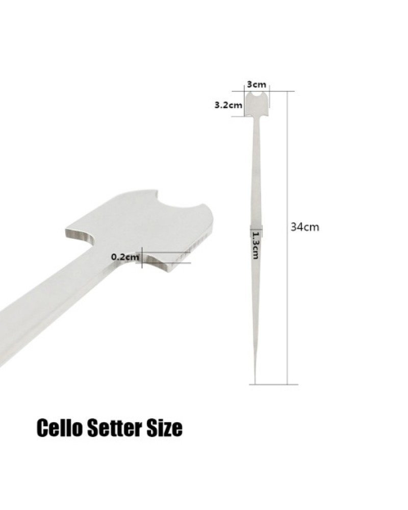 Cello S Style Setter Sound Post Cello Column Hook Instrument Tool Portable