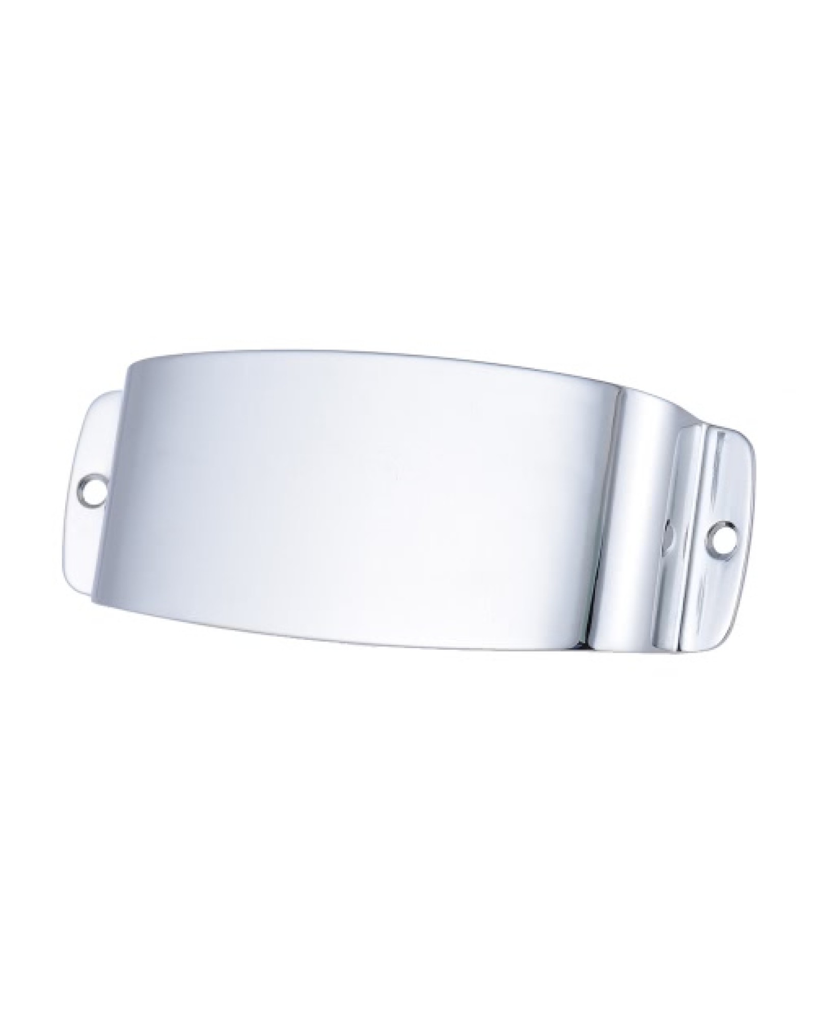 Chrome Plated Steel Pickup Cover Protector for Jazz Bass Electric Bass Guitar Part Replacement