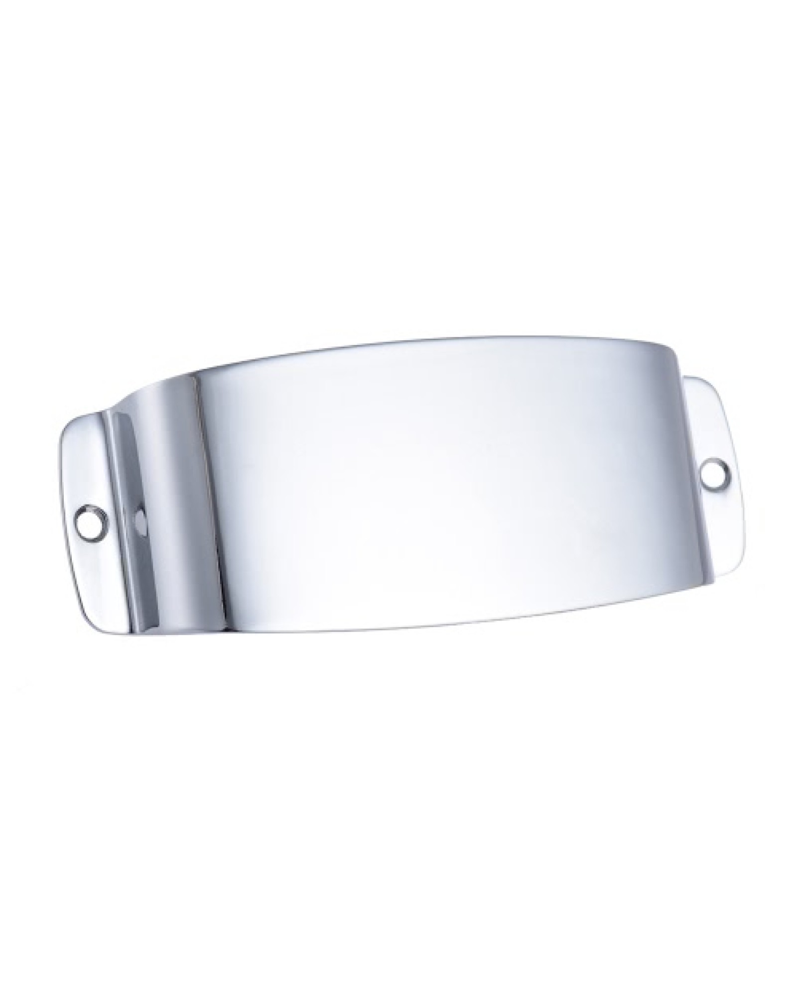 Chrome Plated Steel Pickup Cover Protector for Jazz Bass Electric Bass Guitar Part Replacement