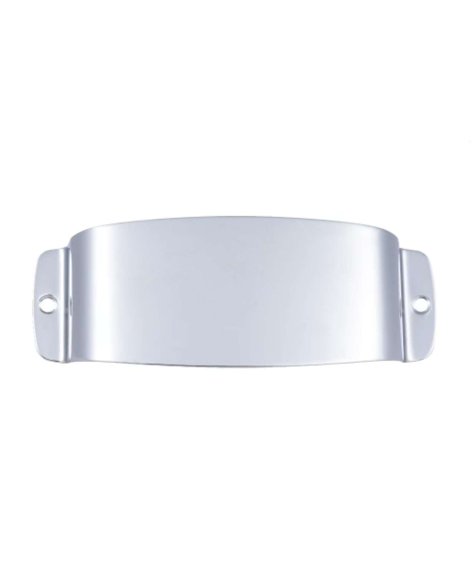 Chrome Plated Steel Pickup Cover Protector for Jazz Bass Electric Bass Guitar Part Replacement