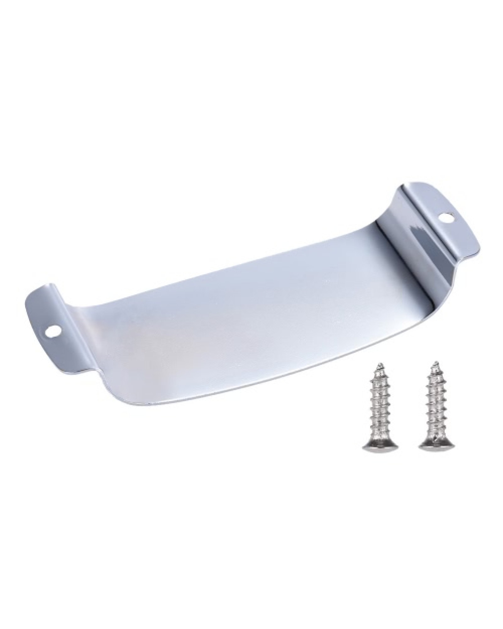 Chrome Plated Steel Pickup Cover Protector for Jazz Bass Electric Bass Guitar Part Replacement