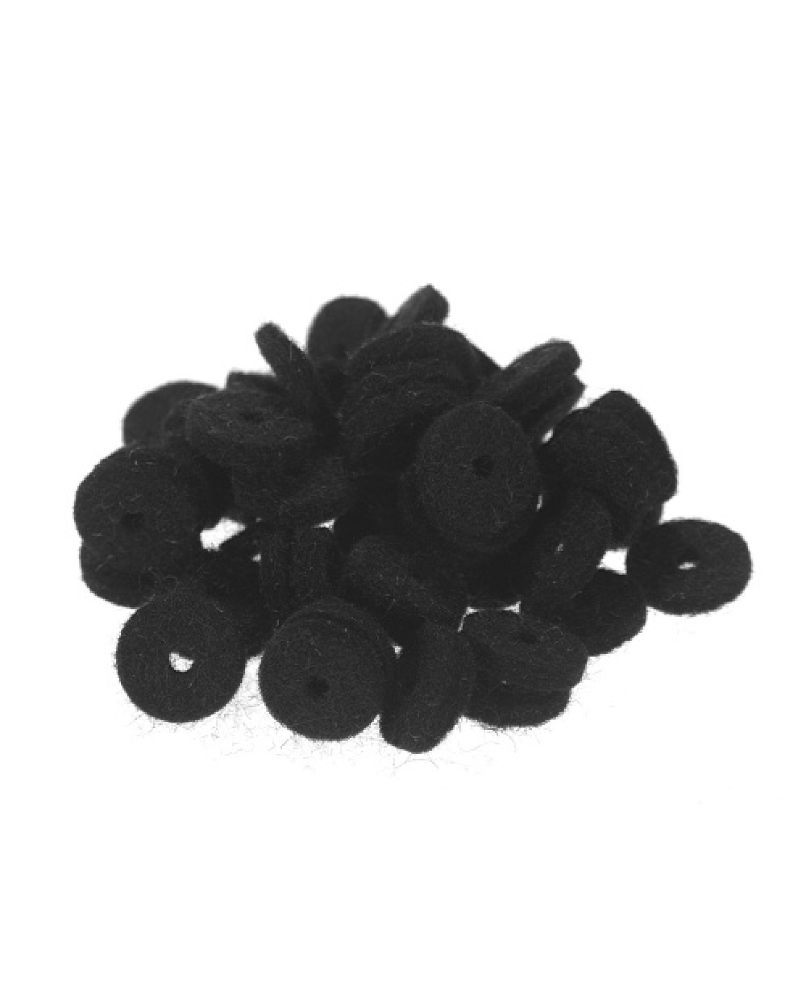 50pcs Guitar Strap Felt Button Washers