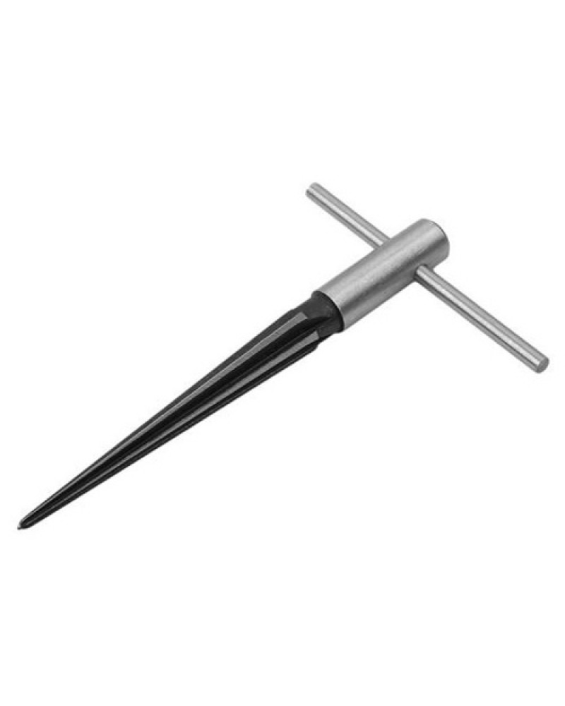 Bridge Pin Hole Reamer Tools T-Handle Tapered 6 Fluted Acoustic Guitar Woodworker Cutting Tool