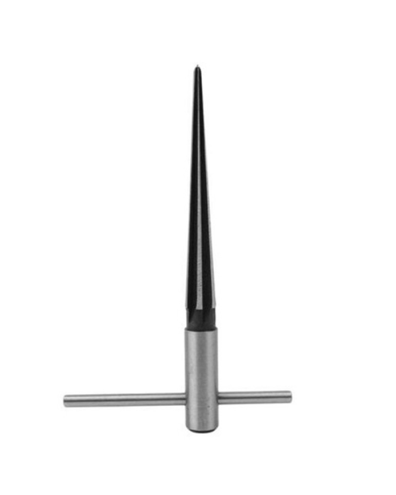 Bridge Pin Hole Reamer Tools T-Handle Tapered 6 Fluted Acoustic Guitar Woodworker Cutting Tool