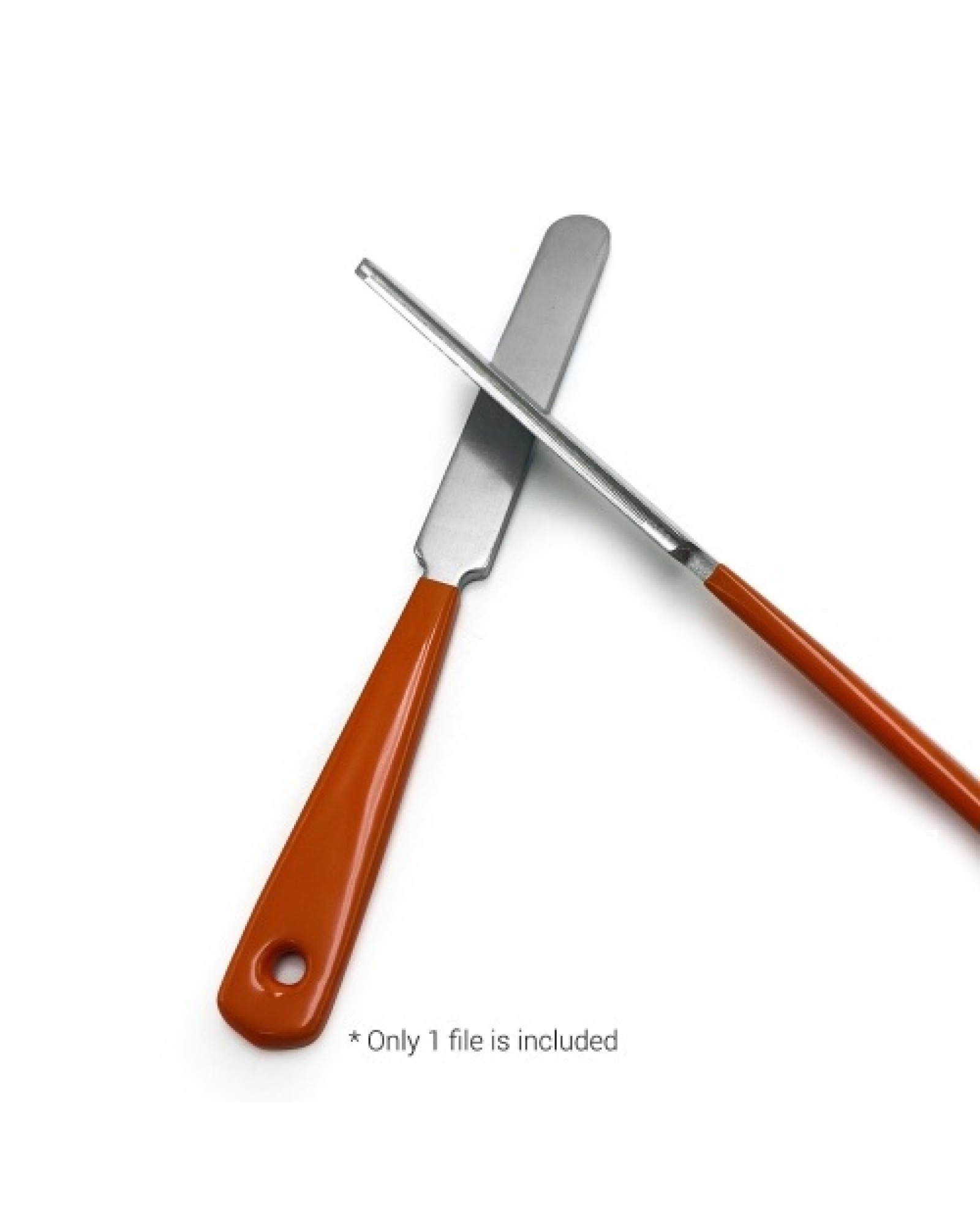 Stainless Steel Guitar Fret File with Handle Guitar Repair Maintenance Tool Luthier Tool