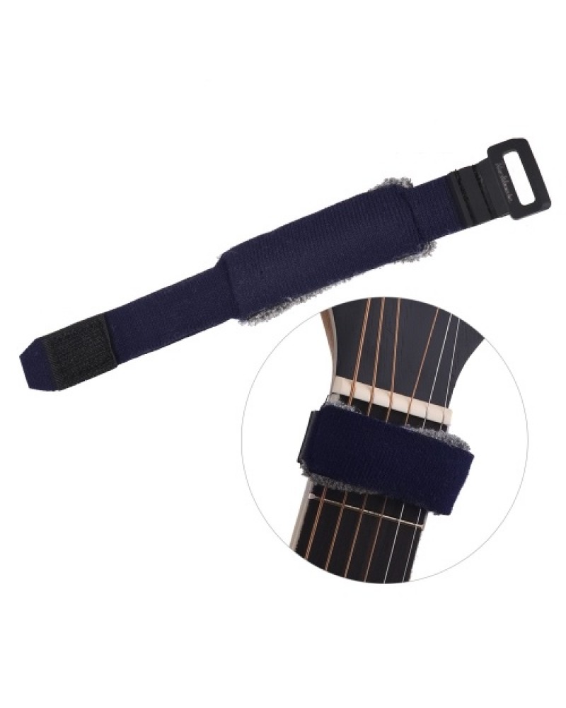 Guitar Strings Mute Muter Fretboard Muting Wraps for 6-string Acoustic Classic Guitars Bass