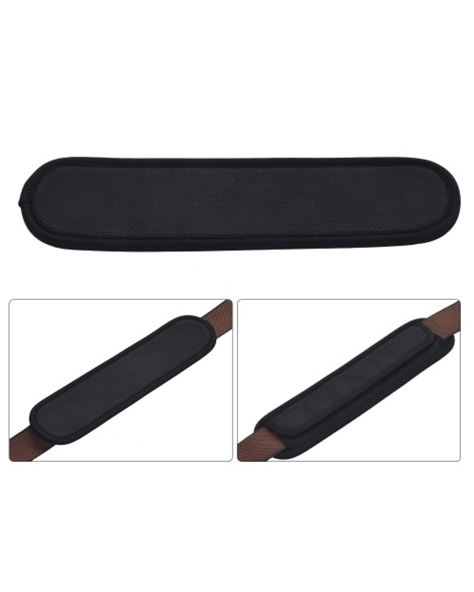 Removable Guitar Strap Shoulder Pad Anti-slip Comfortable for Acoustic Electric Guitar Bass for Computer Camera Bags Travel Back