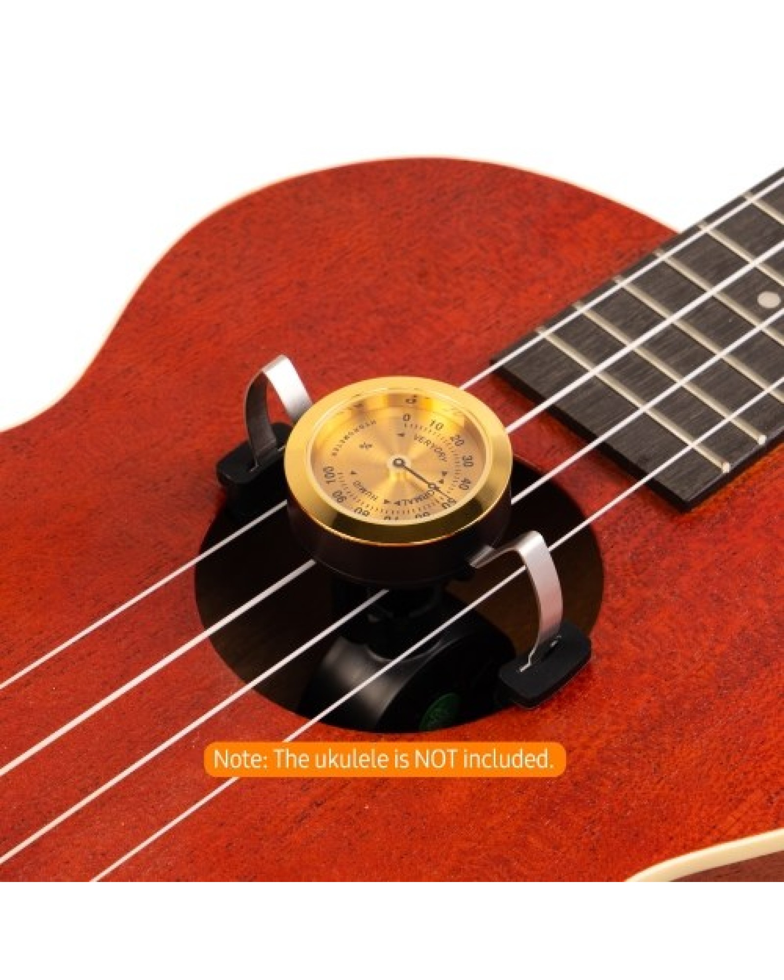 Guitto GHD-02 Universal Ukulele Humidifier Pointer Dial Portable Soundhole Hygrometer Clip Type Uku Humidity Control System Main