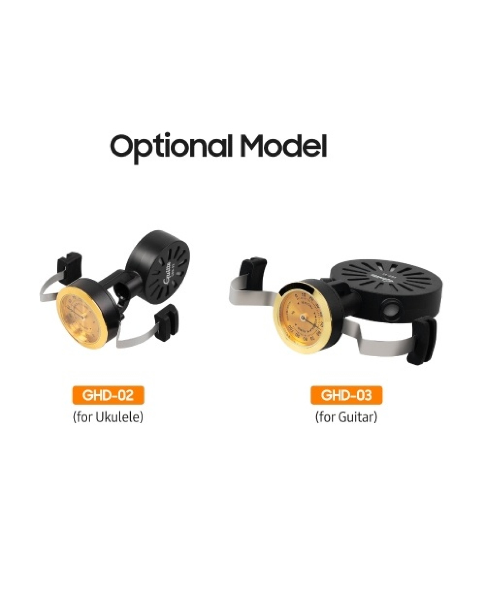 Guitto GHD-02 Universal Ukulele Humidifier Pointer Dial Portable Soundhole Hygrometer Clip Type Uku Humidity Control System Main