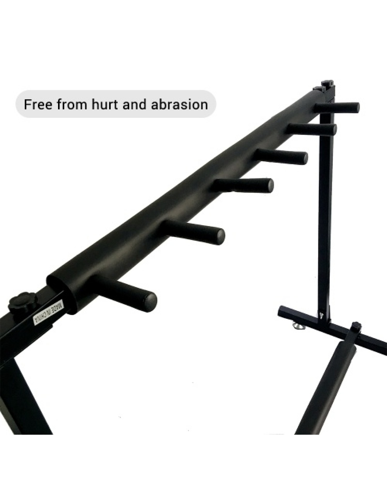 Multi Guitar Stand 5 Holder Foldable Universal Display Rack Portable Black for Classical Acoustic, Electric, Bass Guitar