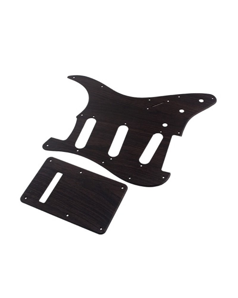 SSS ST Electric Guitar Pickguard Scratch Plate  rosewood color
