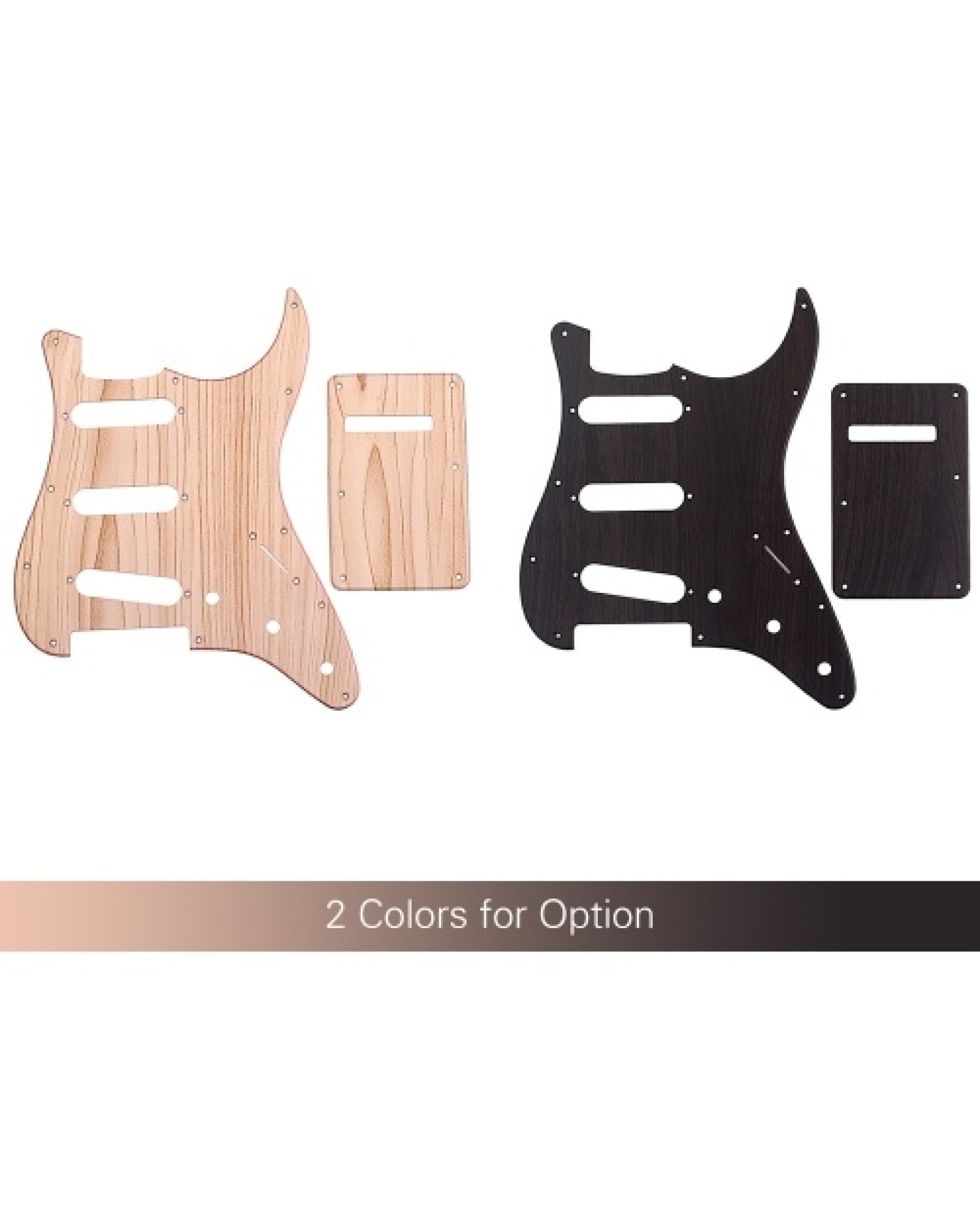 SSS ST Electric Guitar Pickguard Scratch Plate  rosewood color
