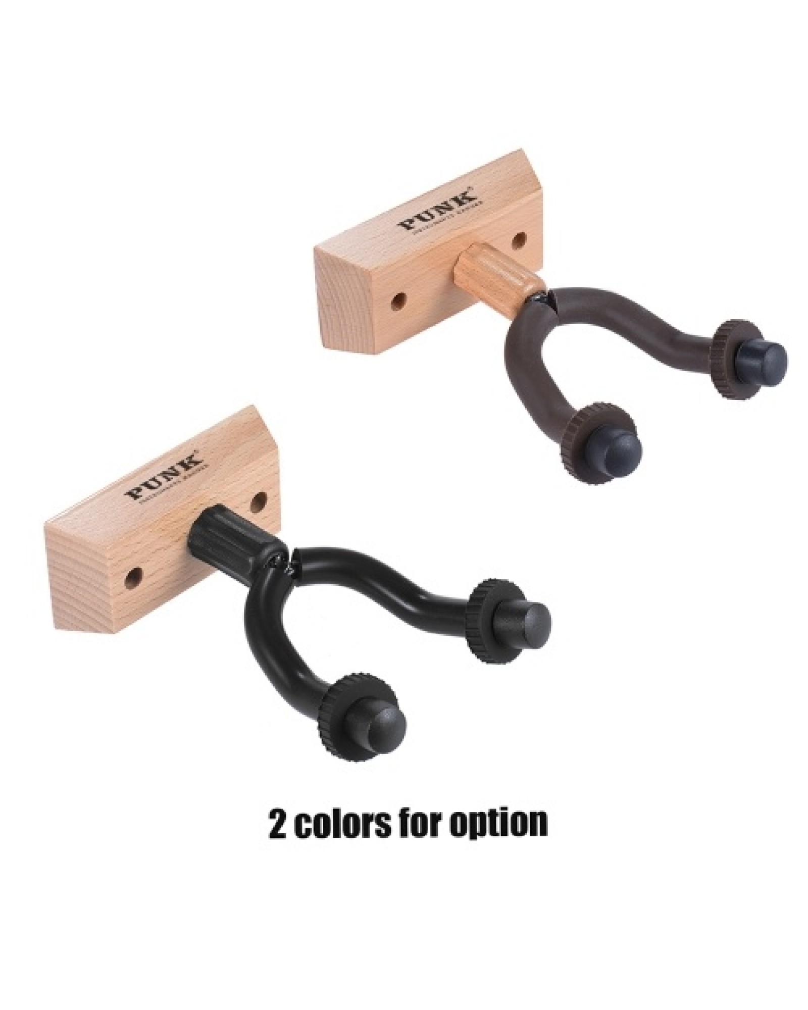 Wall Mount Guitar Hanger Hook Holder Keeper Wooden Base for Electric Acoustic Guitars Bass Ukulele String Instrument