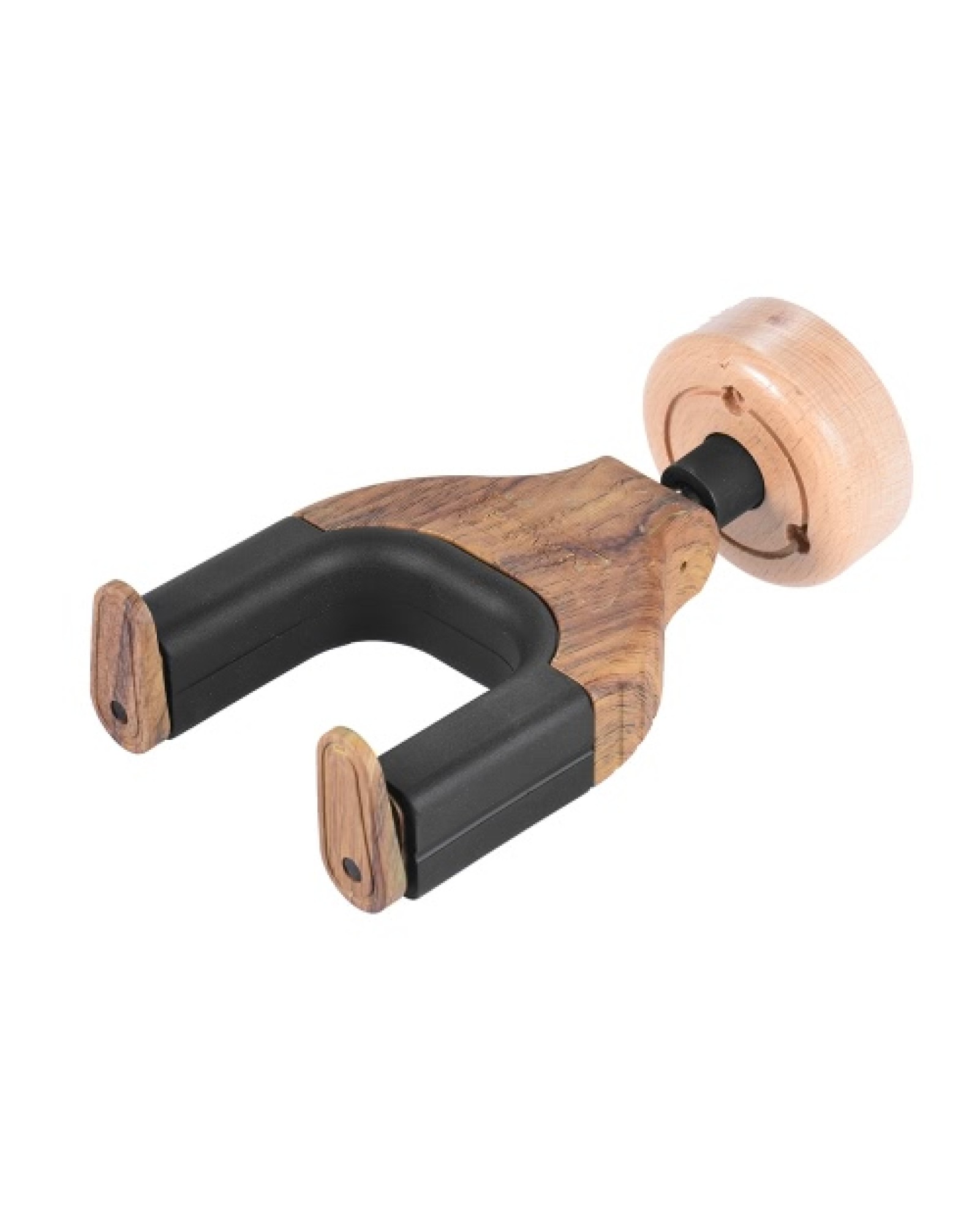 Wall Mount Guitar Hanger Hook Holder Keeper Auto Grip System Lock Round Base for Electric Acoustic Guitars Bass String Instrumen