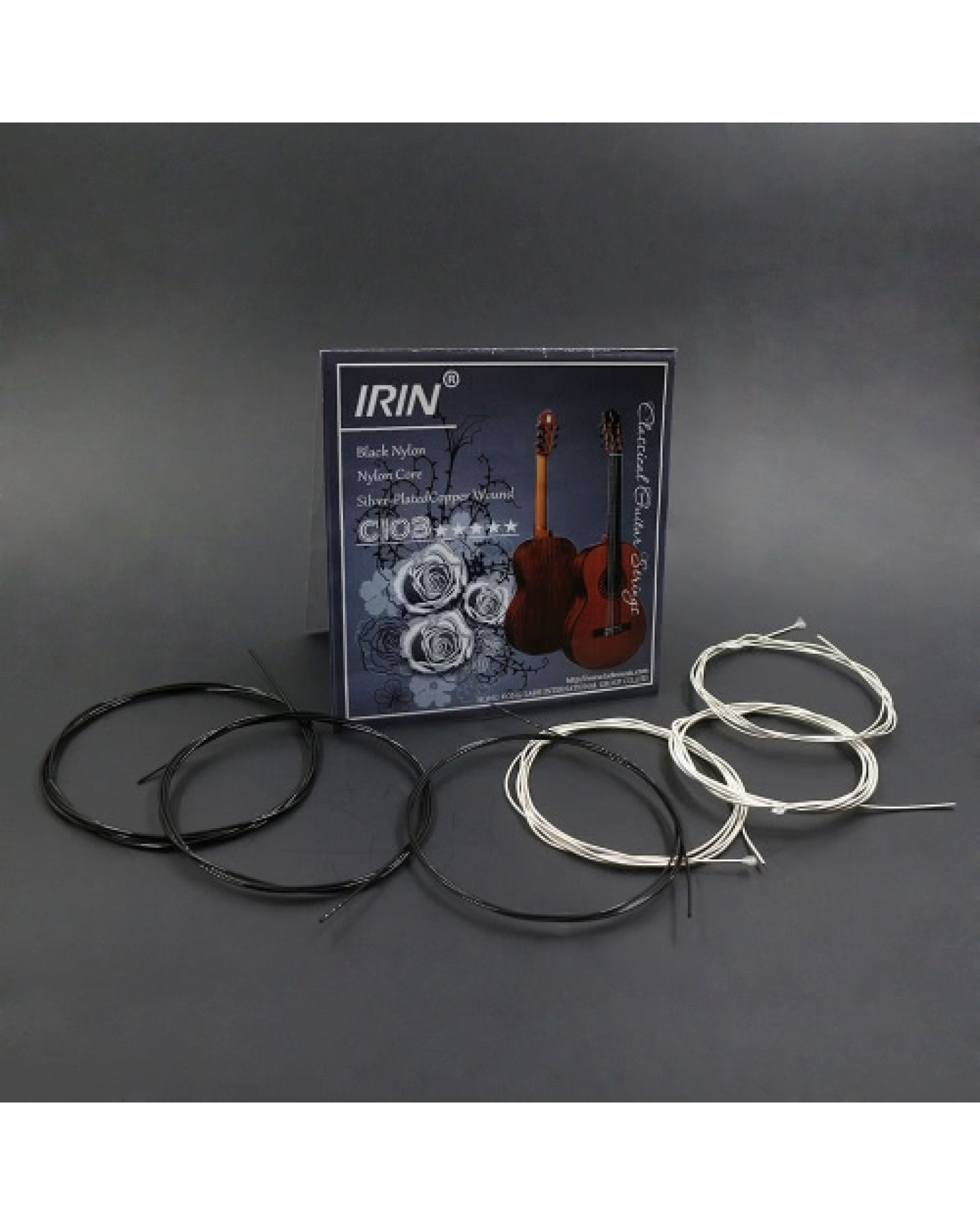 6pcs/set (.028-.043) Classical Guitar Strings Nylon Two Colors Normal Tension