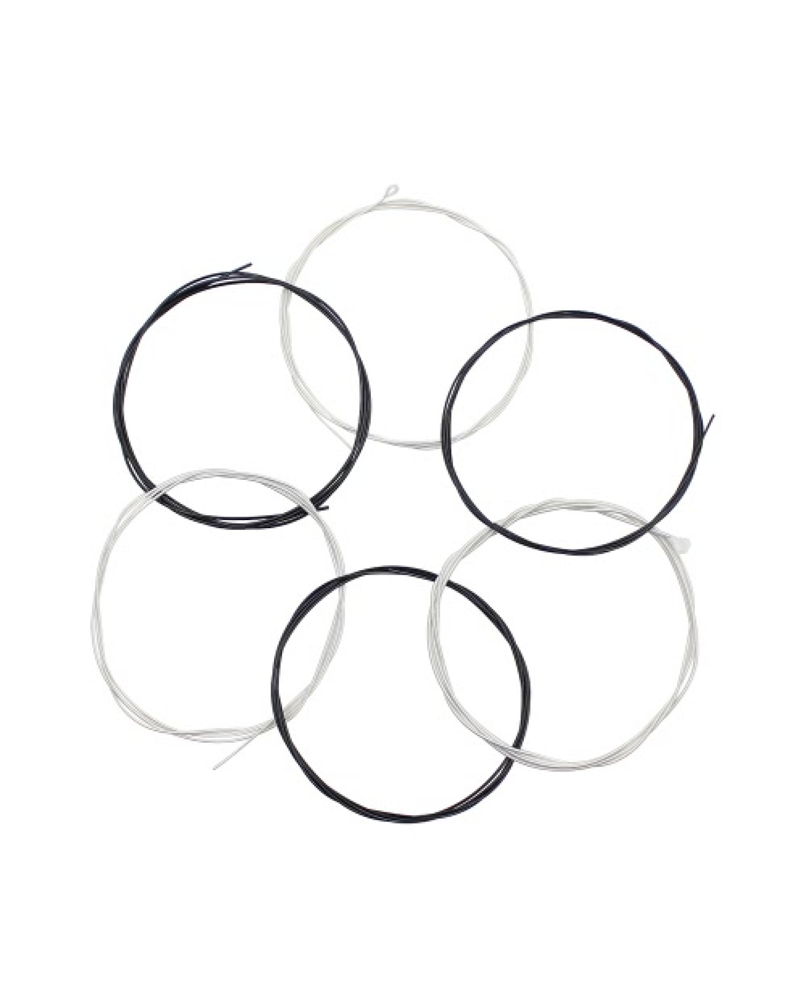 6pcs/set (.028-.043) Classical Guitar Strings Nylon Two Colors Normal Tension