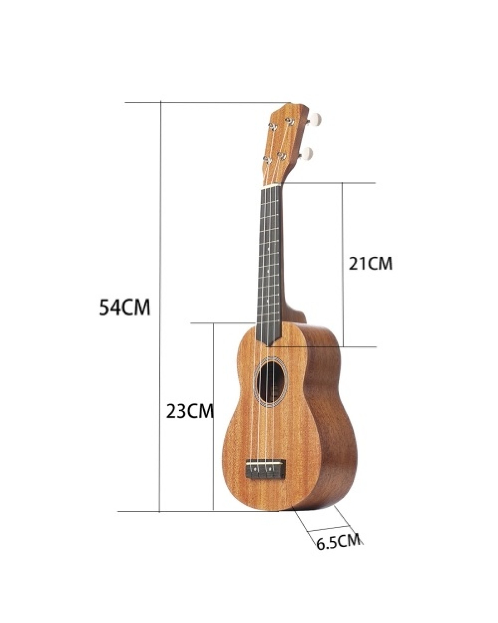 Ukulele 21 Inch Ukeleles Mini Guitar Musical Instrument Solid Wood