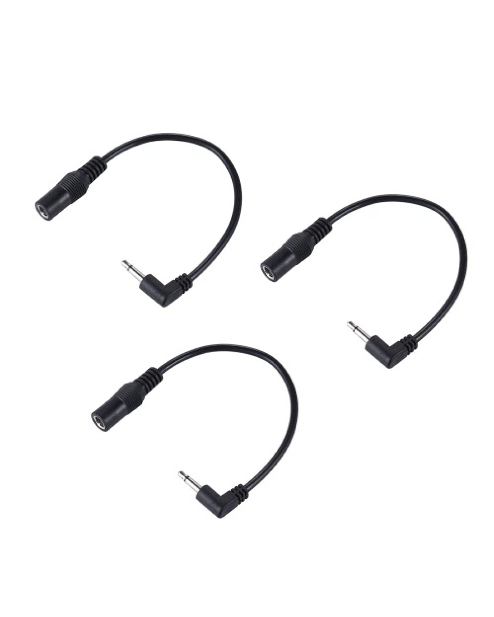 5.5mm * 2.1/2.5mm to 3.5mm(1/8″) Positive Tip Power Supply Converter Cable for Guitar Effect