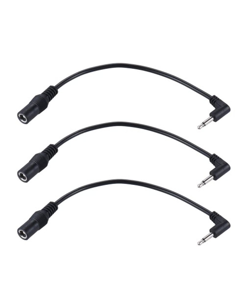 5.5mm * 2.1/2.5mm to 3.5mm(1/8″) Positive Tip Power Supply Converter Cable for Guitar Effect