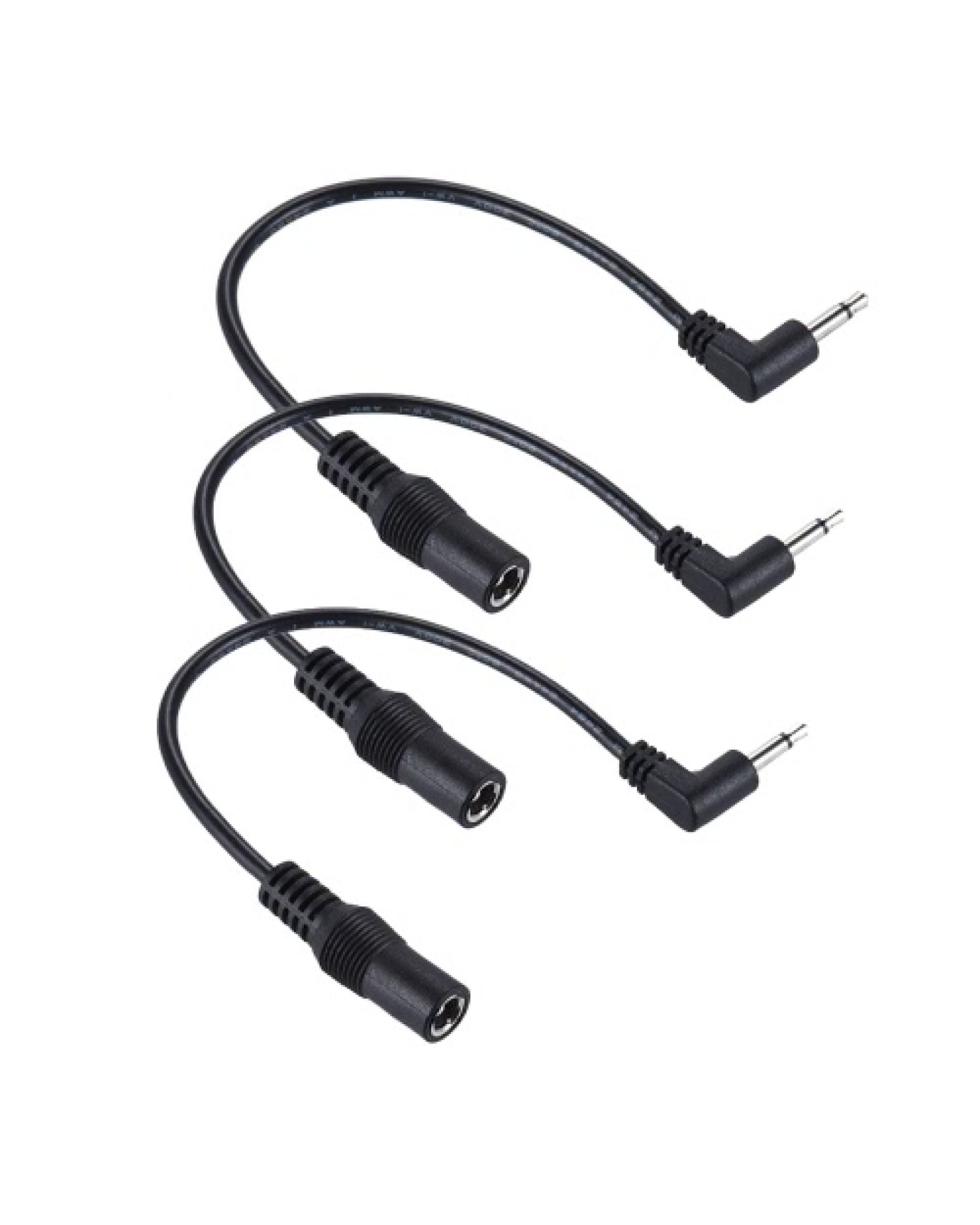 5.5mm * 2.1/2.5mm to 3.5mm(1/8″) Positive Tip Power Supply Converter Cable for Guitar Effect