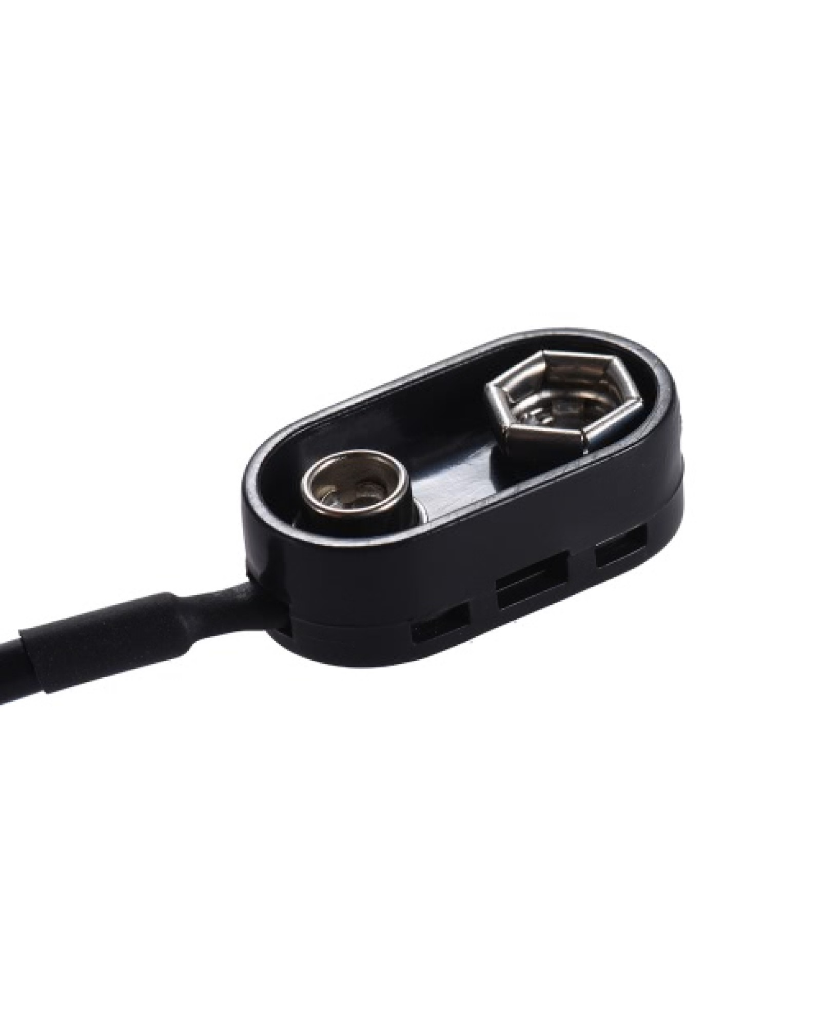 3pcs 9V Battery Clip Converter Snap Connector 2.1mm * 5.5mm Female Plug for Guitar Effect One Spot Power Supply